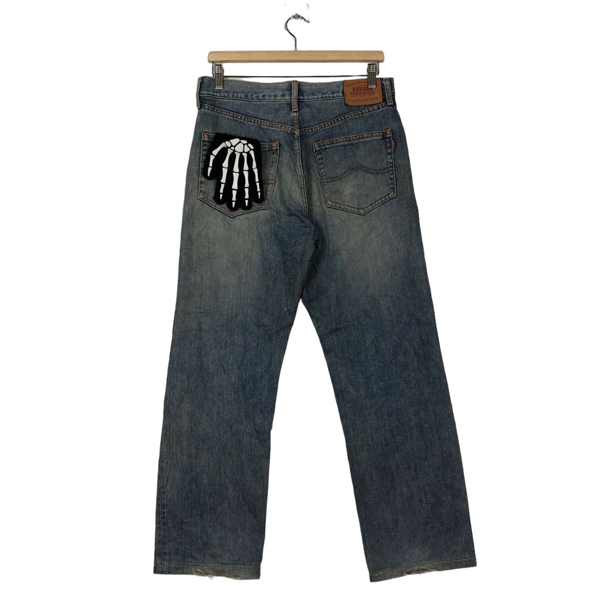 Japanese Brand 🔥90’s Vintage Distressed Denim Jeans Bobson USA Made Size US 32 / EU 48 - 7 Thumbnail