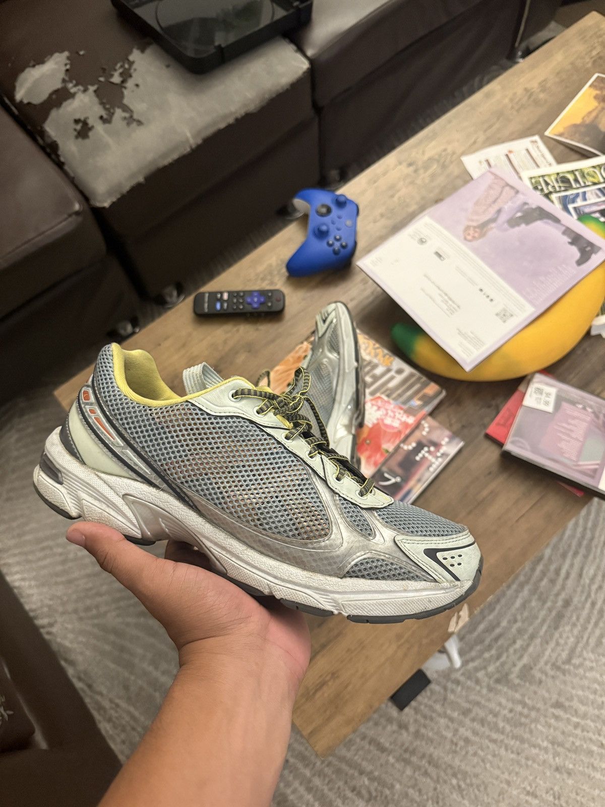 Asics × Kiko Kostadinov 2022 ASICSGel-1130 Smoke Blue Pure Silver Size US 10 / EU 43 - 1 Thumbnail