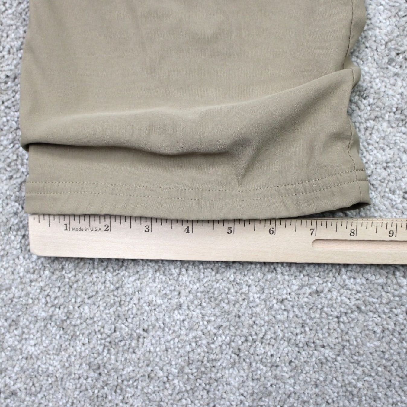 Eddie Bauer Eddie Bauer Mens Pants 34x30 Beige Fleece Lined Cargo Pocket 5-Pocket Stretch Nylon Cotton Travex Regular Straight Womens? Size US 34 / EU 50 - 4 Thumbnail