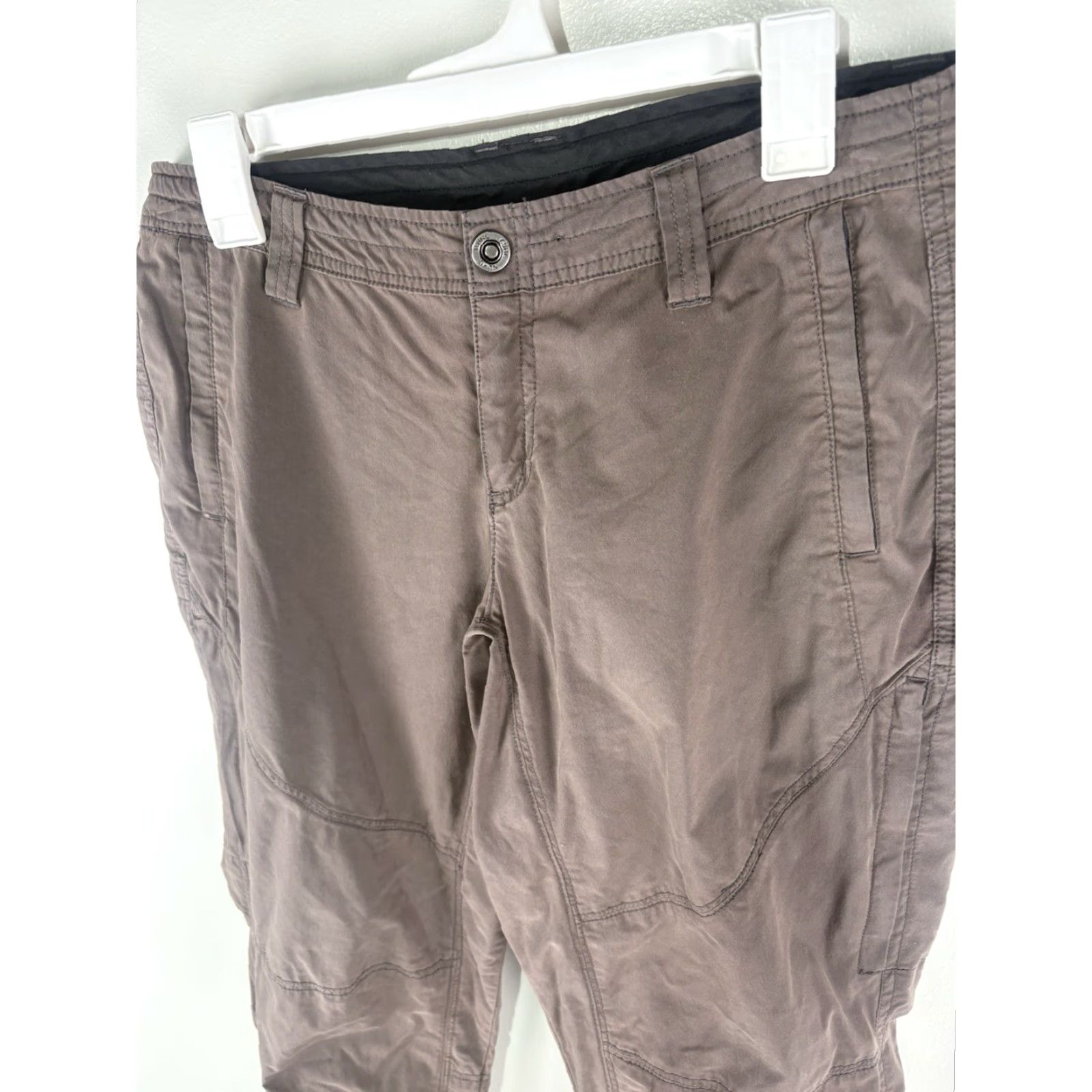 Vintage VINTAGE Kuhl Outdoors Pants Women Size 8 Softshell Cargo Pants Gray Outdoor Activewear Size 30" / US 8 / IT 44 - 2 Thumbnail