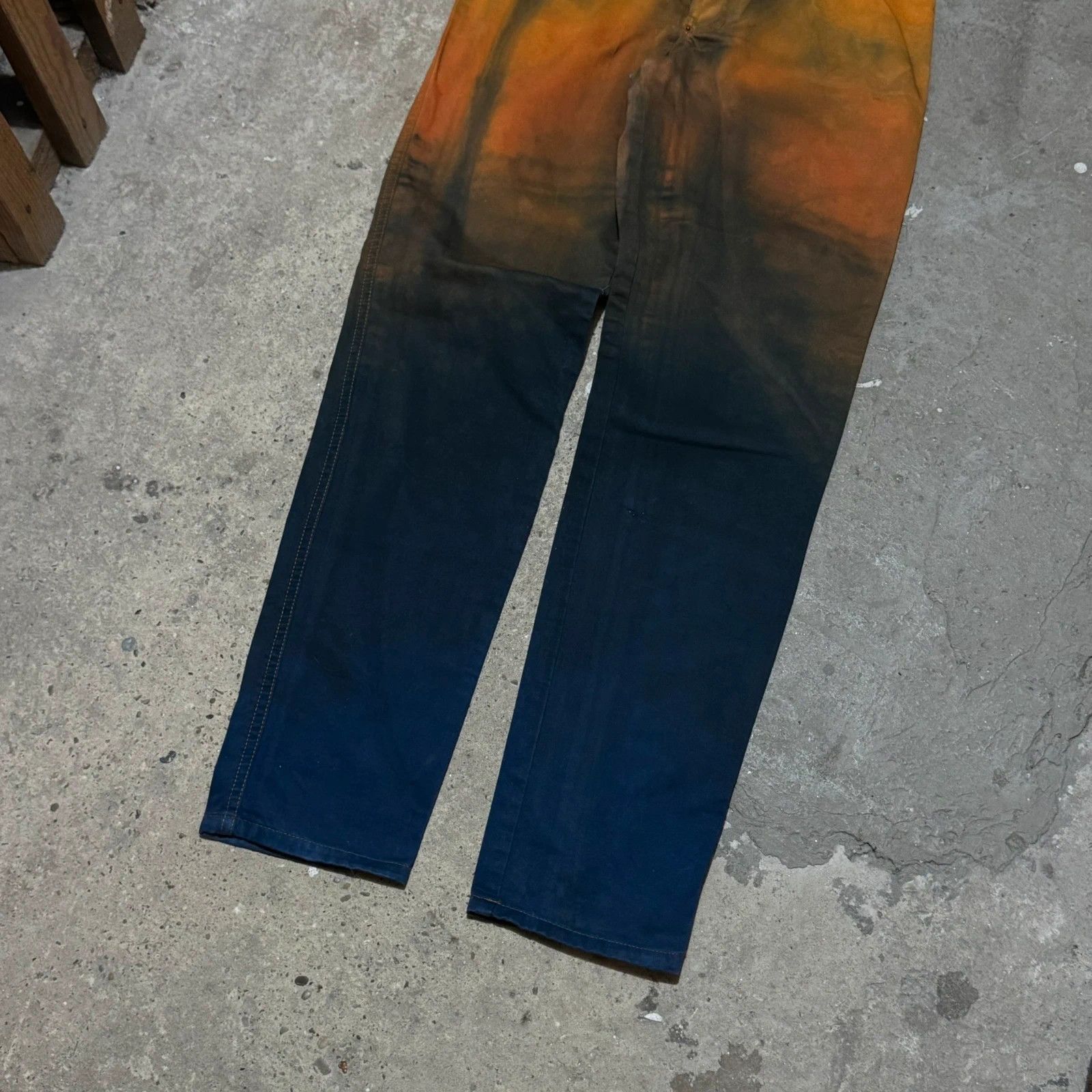 Jean Paul Gaultier Vintage Jean Paul Gaultier gradient dye pants Size 24" / US 00 / IT 34 - 5 Thumbnail
