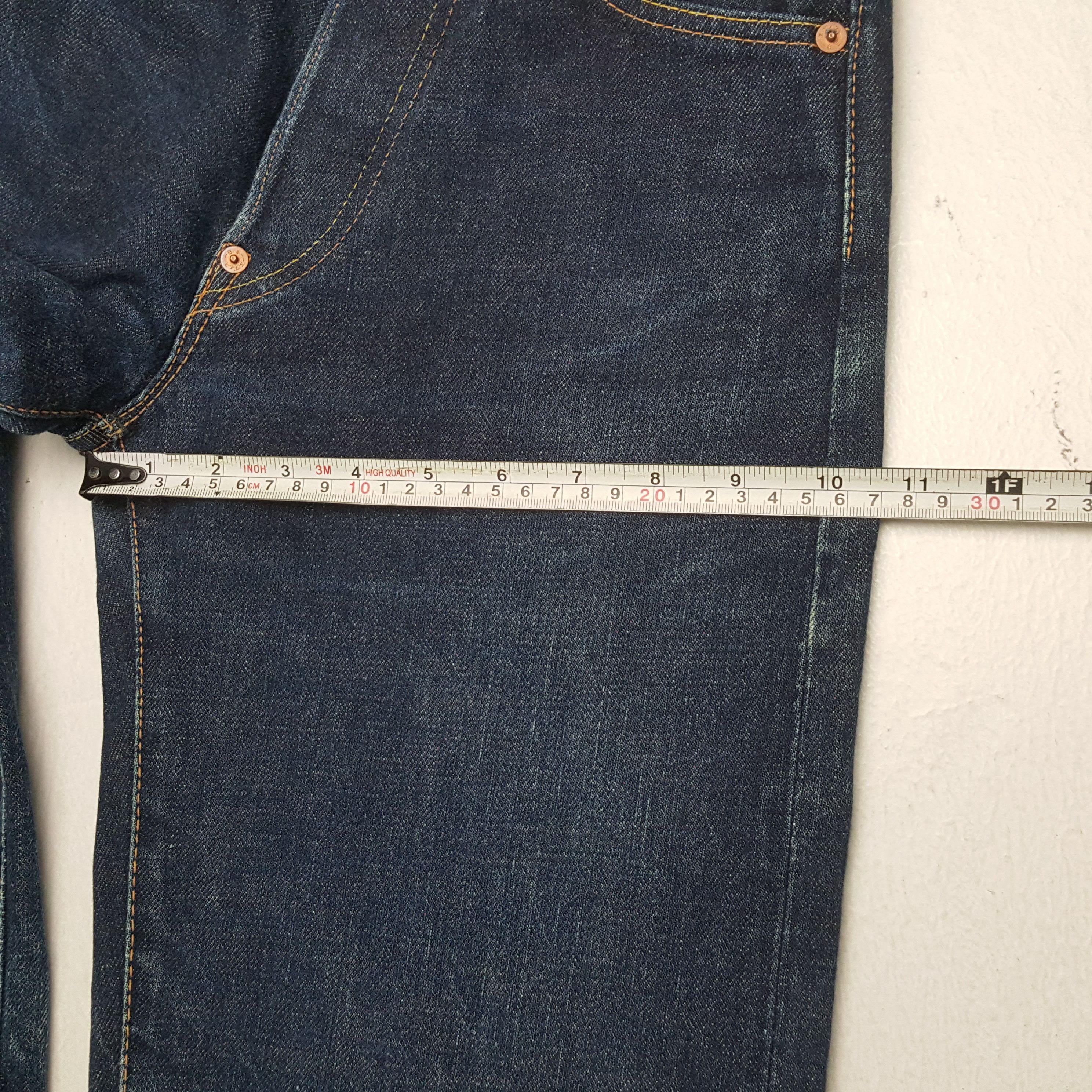Evisu × Japanese Brand × Vintage EVIS Japanese Brand Streetwear Custom Daicock Jeans Size 24" / US 00 / IT 34 - 9 Thumbnail