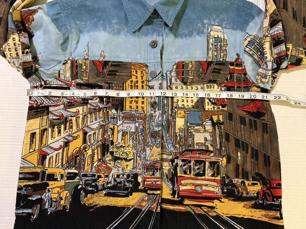 Other Artscapes San Francisco Trolley Car Denim Button Up Jackets Size M / US 6-8 / IT 42-44 - 8 Thumbnail