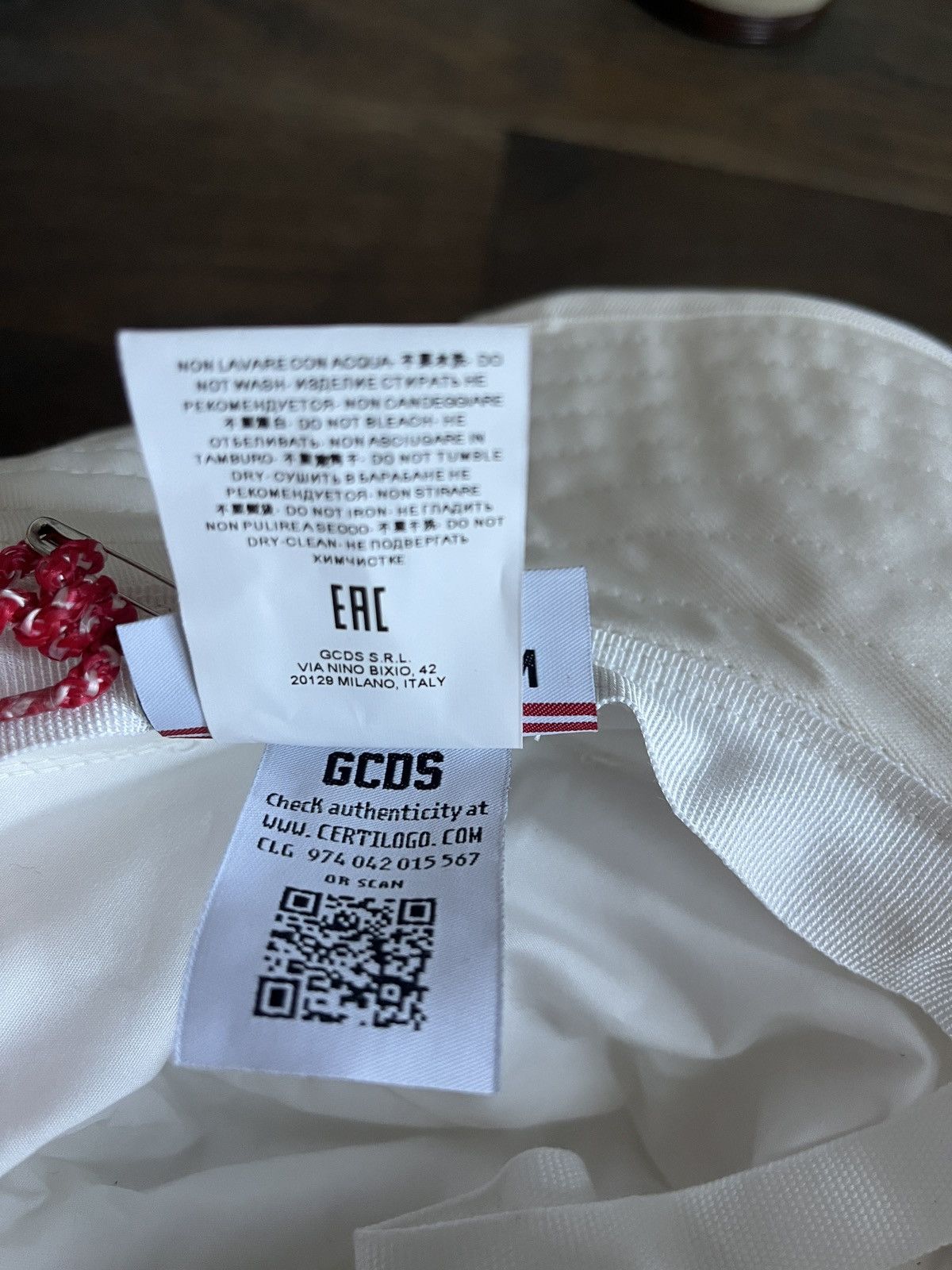 GCDS NWT Unisex GCDS K-Hawai Side Snap Aussie Hat w Ears Size ONE SIZE - 10 Thumbnail