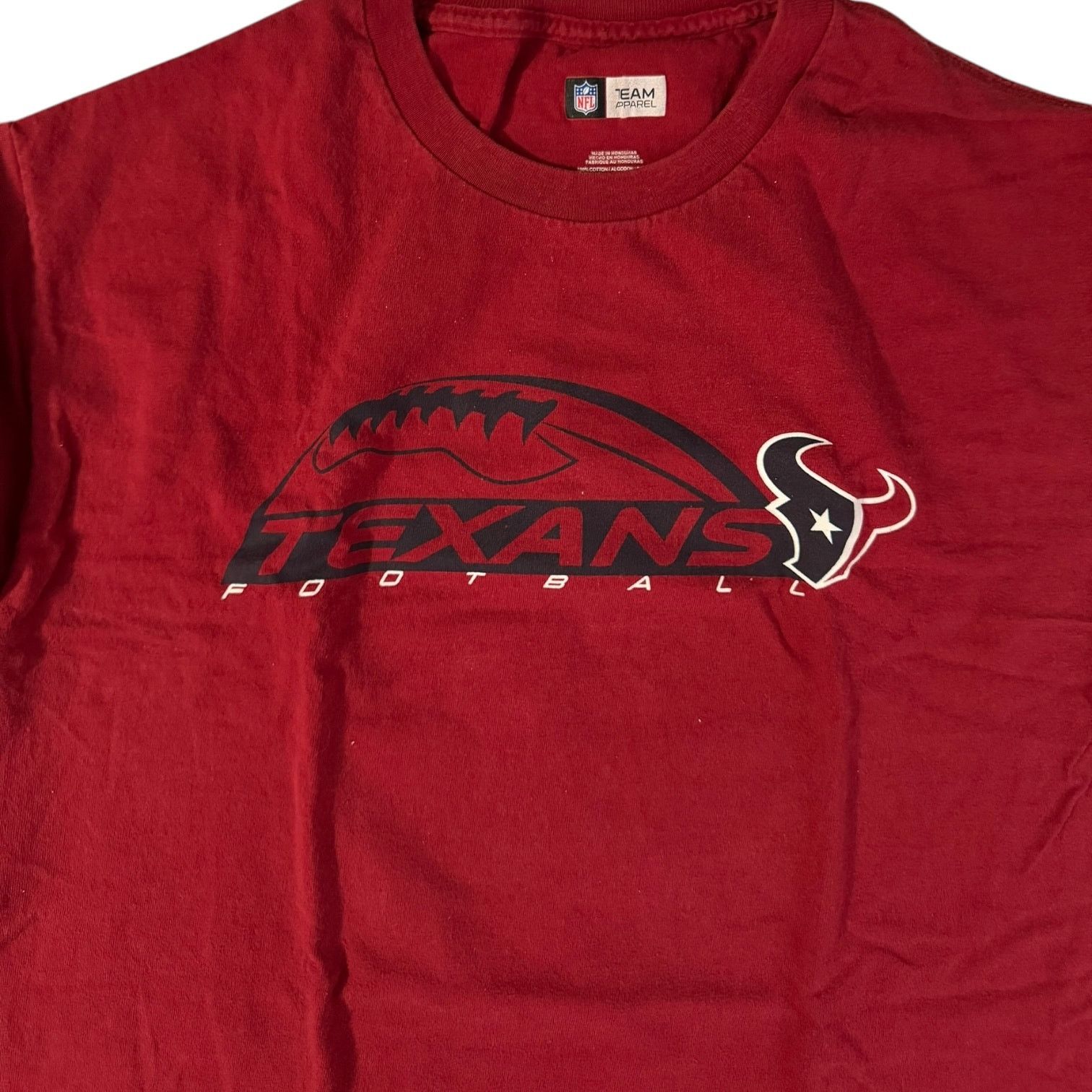 NFL NFL Team Apparel Houston Texans Football Long Sleeve Tee MED Size US M / EU 48-50 / 2 - 3 Thumbnail