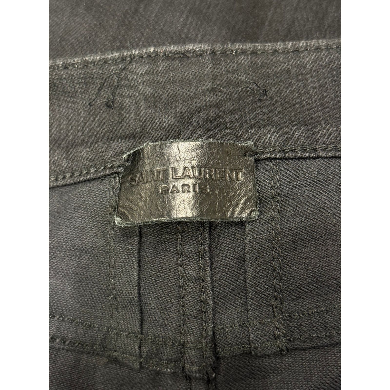 Saint Laurent Paris 2016 Saint Laurent by Hedi Slimane distressed jeans Size US 30 / EU 46 - 5 Thumbnail