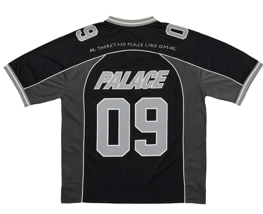 Palace Palace OM Mesh Jersey Black Size 2XL Size US XXL / EU 58 / 5 - 2 Thumbnail