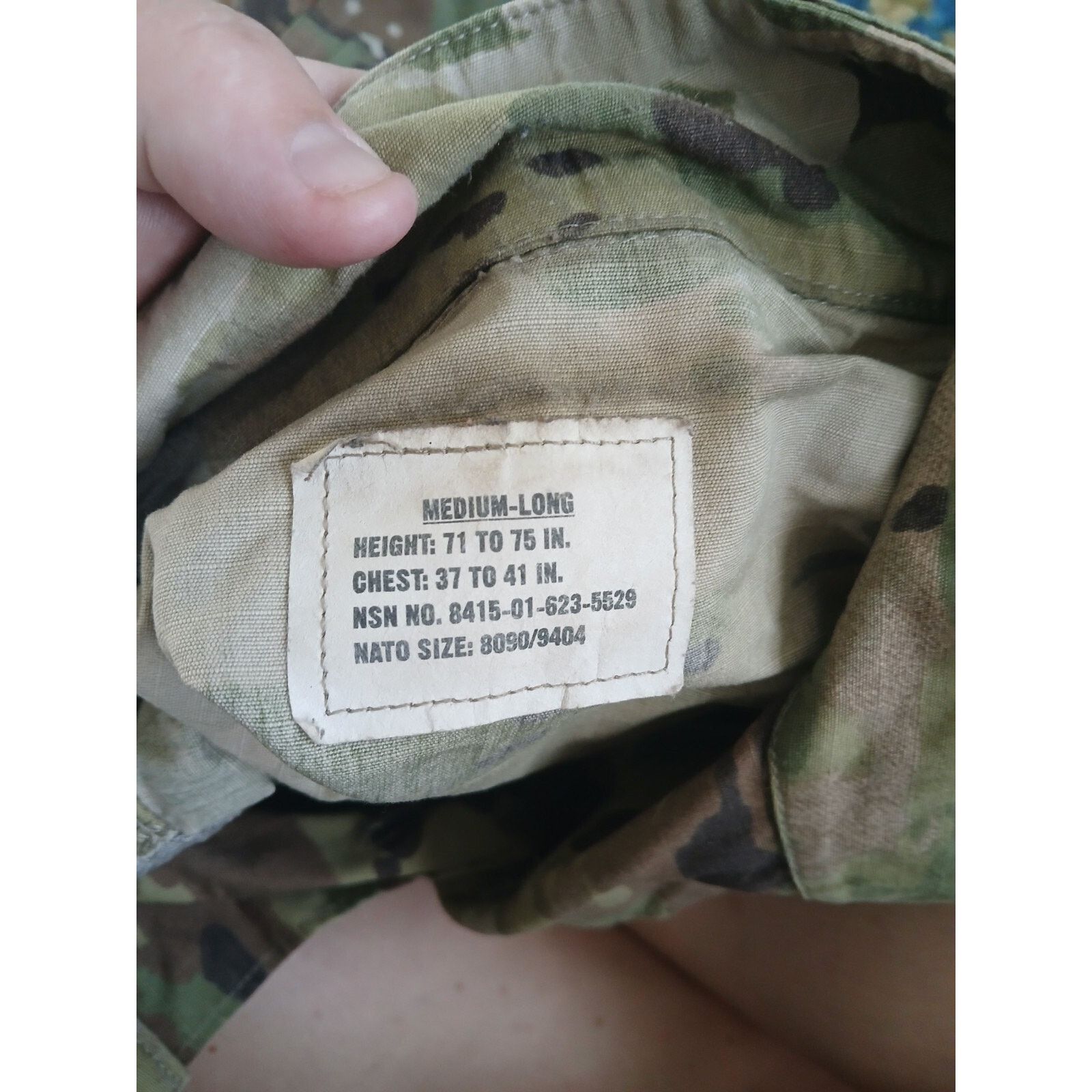& Other Stories Army Combat Coat, Size: Medium Long NSN:8415-01-623-5529 Size US M / EU 48-50 / 2 - 3 Thumbnail
