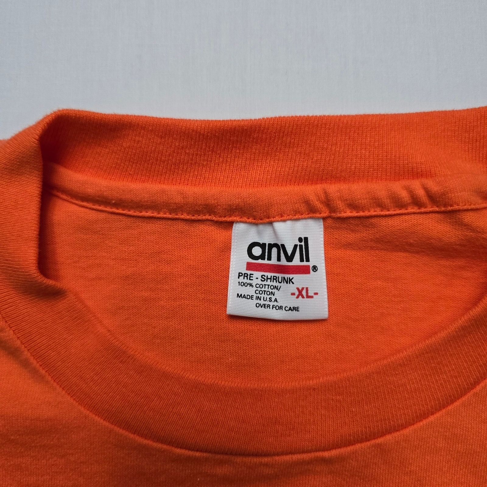 Anvil × Vintage Vintage Hawaii HDOT Adopt A Highway Hawaii Orange XL Tee Size US XL / EU 56 / 4 - 4 Thumbnail