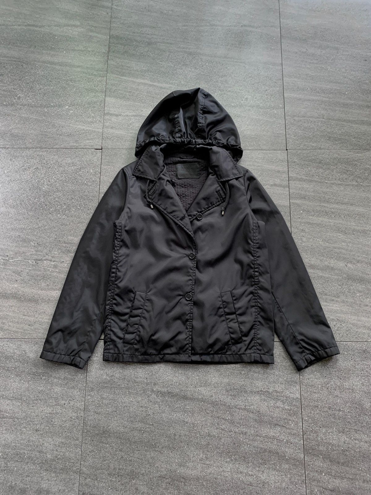 Prada FREE TAX! Detachable Hooded Jacket Size US S / EU 44-46 / 1 - 2 Thumbnail
