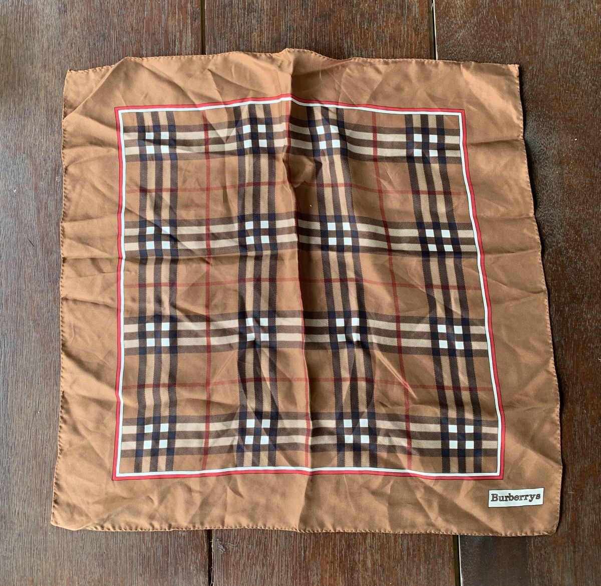 Burberry Vintage Burberry nova check silk scarf Size ONE SIZE - 1 Thumbnail