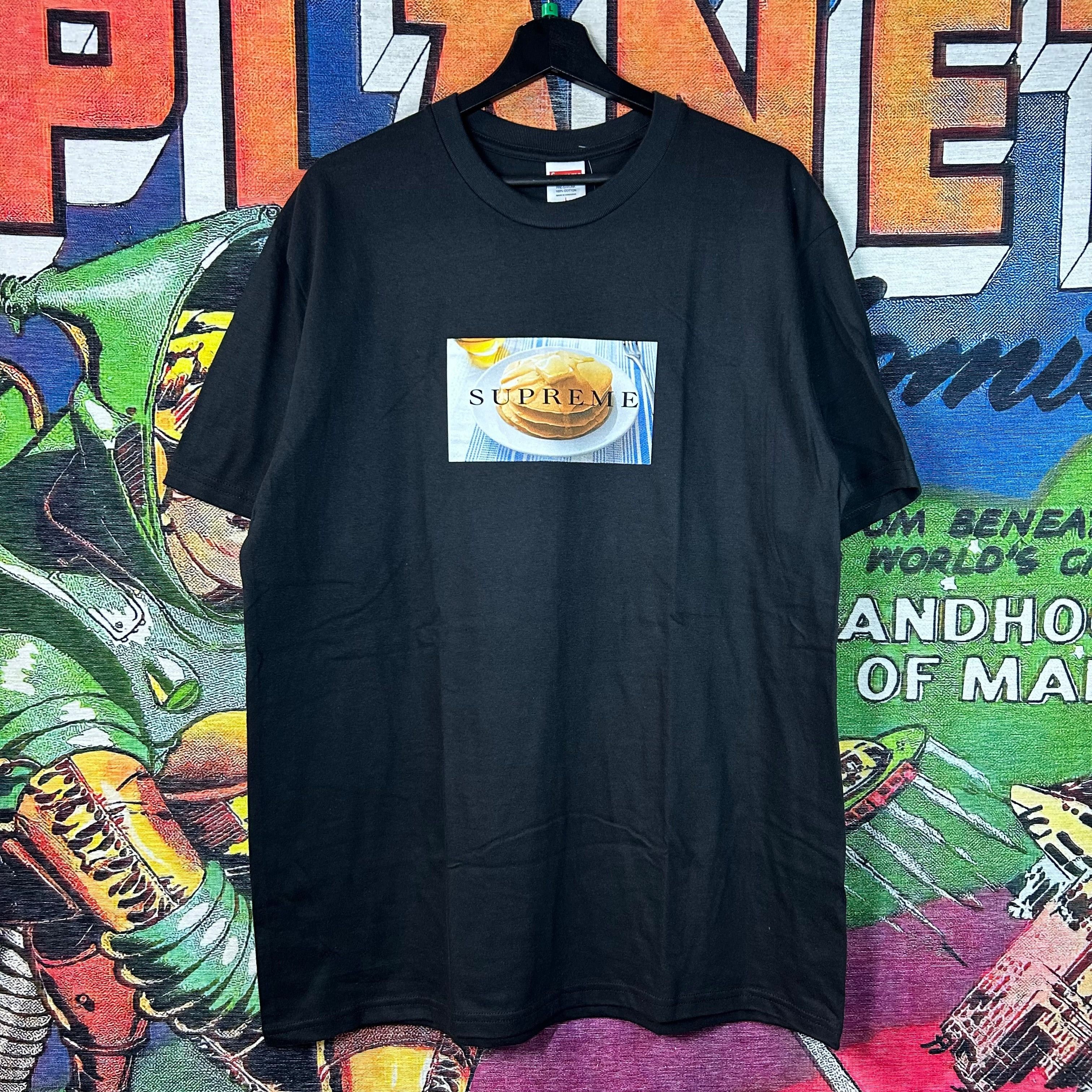 トップス Supreme American Psycho Tee Black XL SUPREME AMERICAN PSYCHO TEE (BLACK) (XL) FW23 BANDANA CAMO