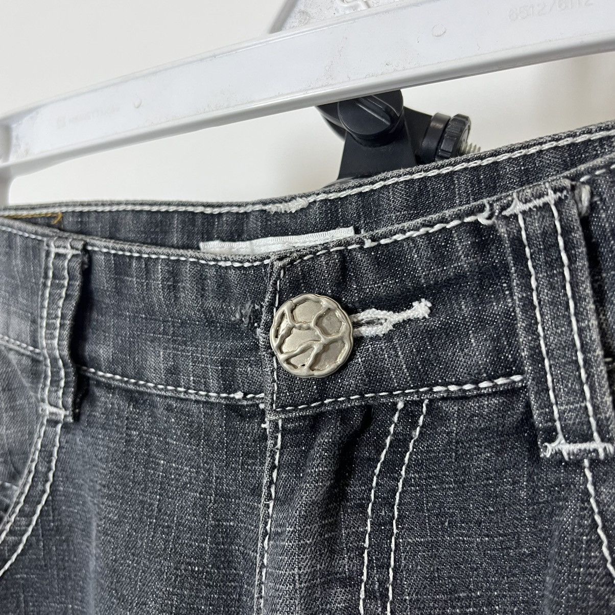 Japanese Brand UNDO Japan Denim Shorts – Embroidered Back Pockets Size US 30 / EU 46 - 8 Thumbnail