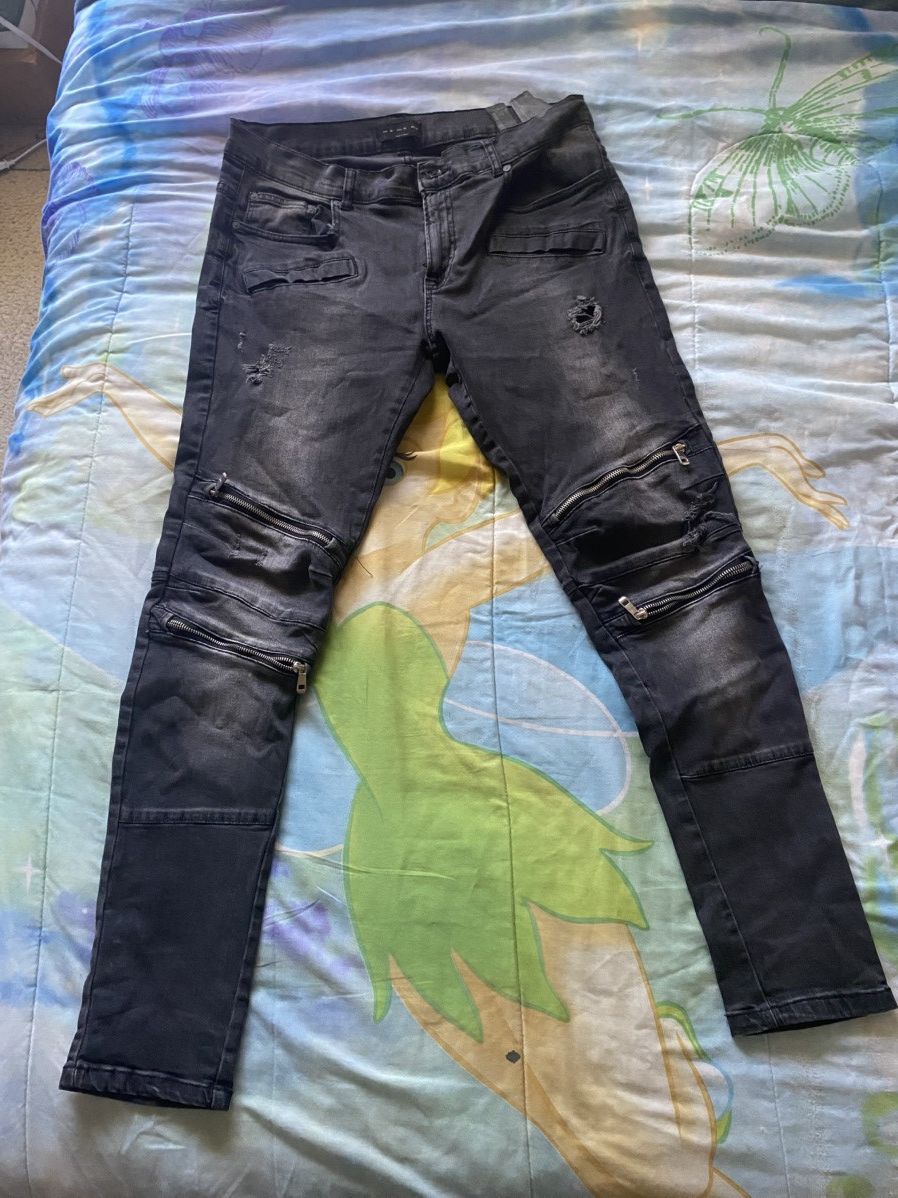 Zara Zara Zipper Jeans Size 36 Size US 36 / EU 52 - 1 Thumbnail