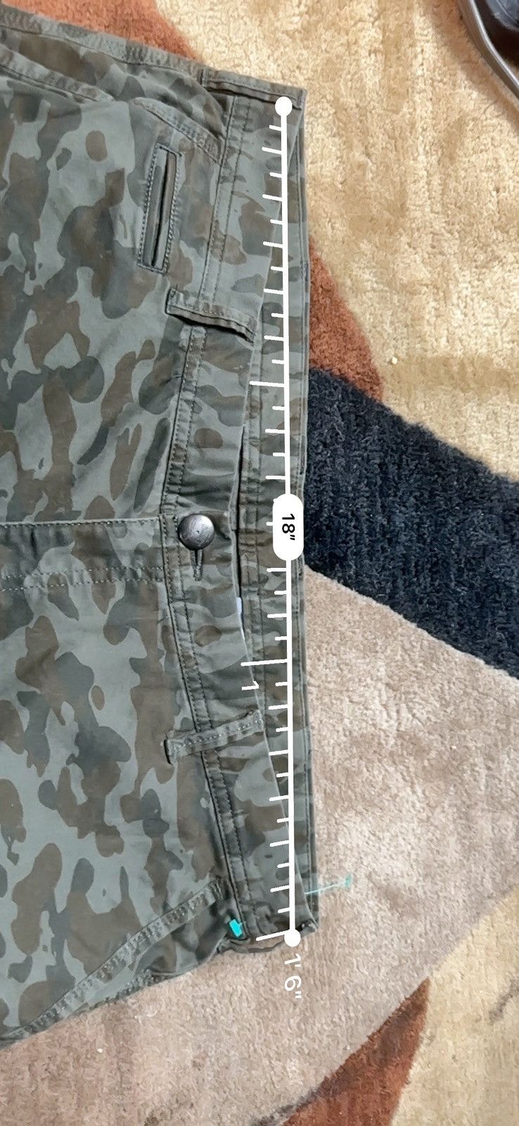 Denim & Co. × U.S. Polo Assn. Streetwear Camo Cargo Pants Size US 38 / EU 54 - 3 Thumbnail