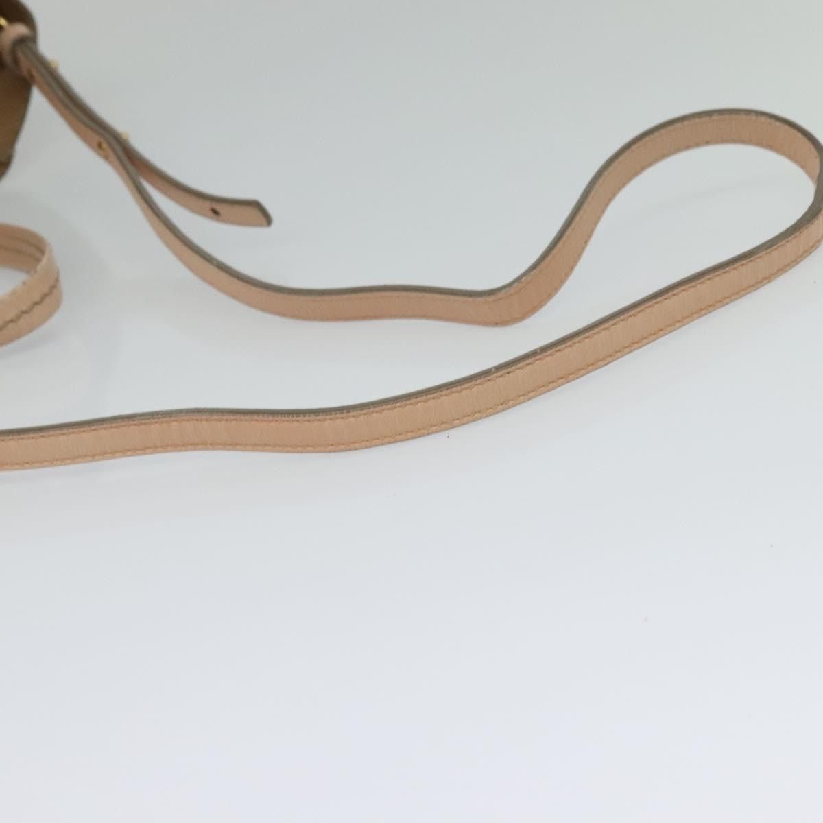 Celine CELINE Vertical Cavas Hand Bag Leather Pink Gold Size ONE SIZE - 9 Thumbnail