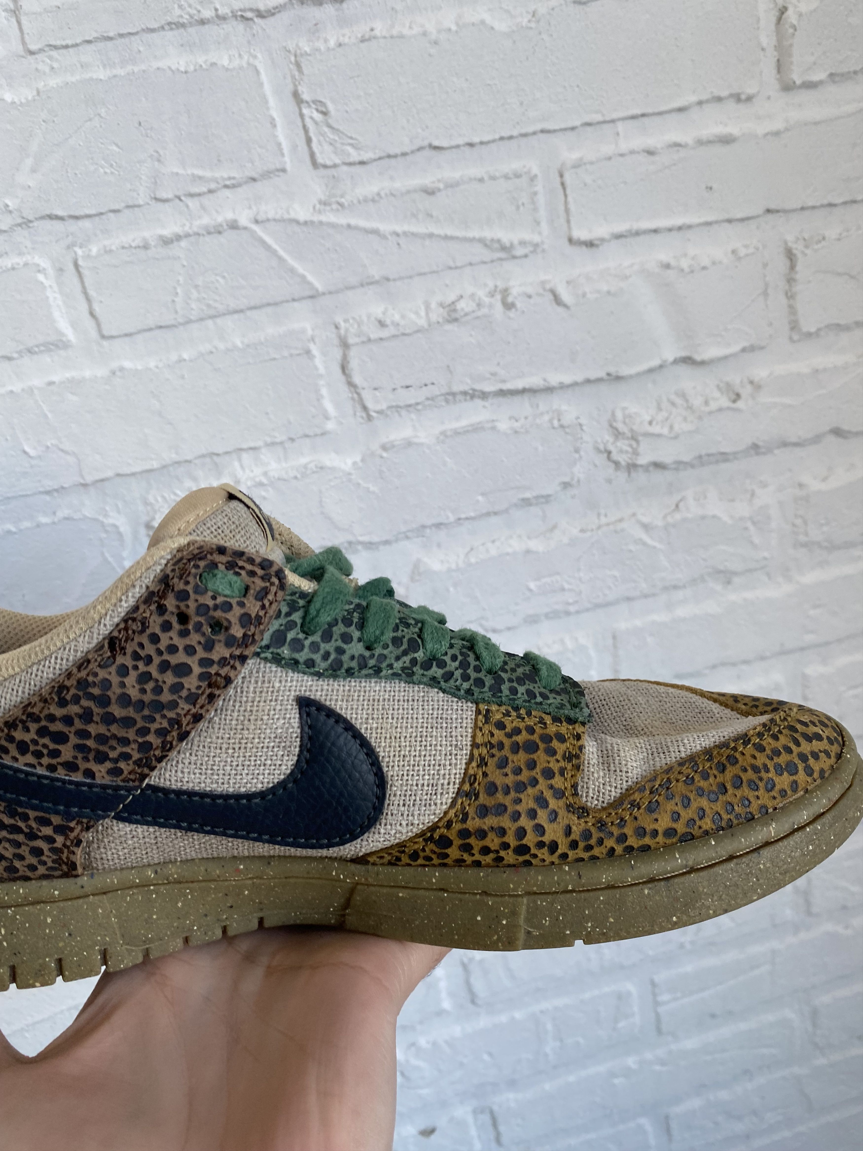 Nike Nike Dunk Low Safari Golden Moss sneakers Size US 9 / EU 42 - 11 Thumbnail
