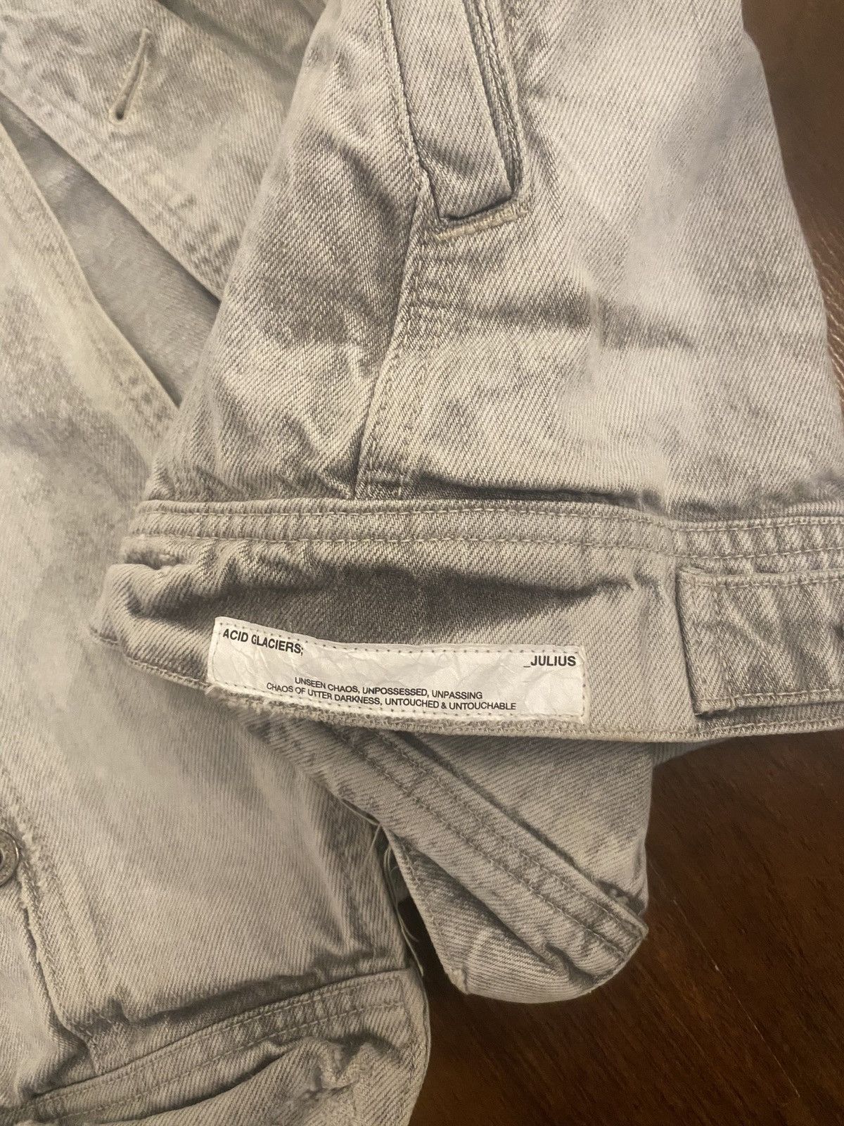 Julius Julius Julius_7 Rare Distressed Denim Jacket Size US S / EU 44-46 / 1 - 2 Thumbnail