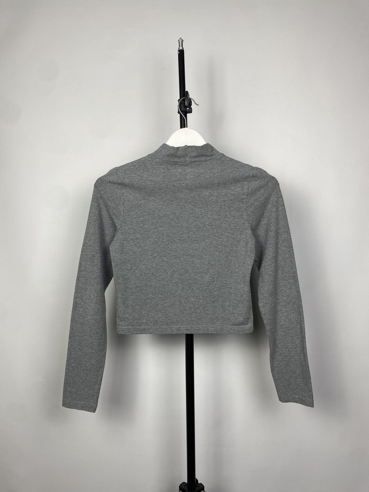 Stussy × Vintage Hype Stussy Long Sleeve Cropped Neck Logo Vintage Size M / US 6-8 / IT 42-44 - 6 Thumbnail