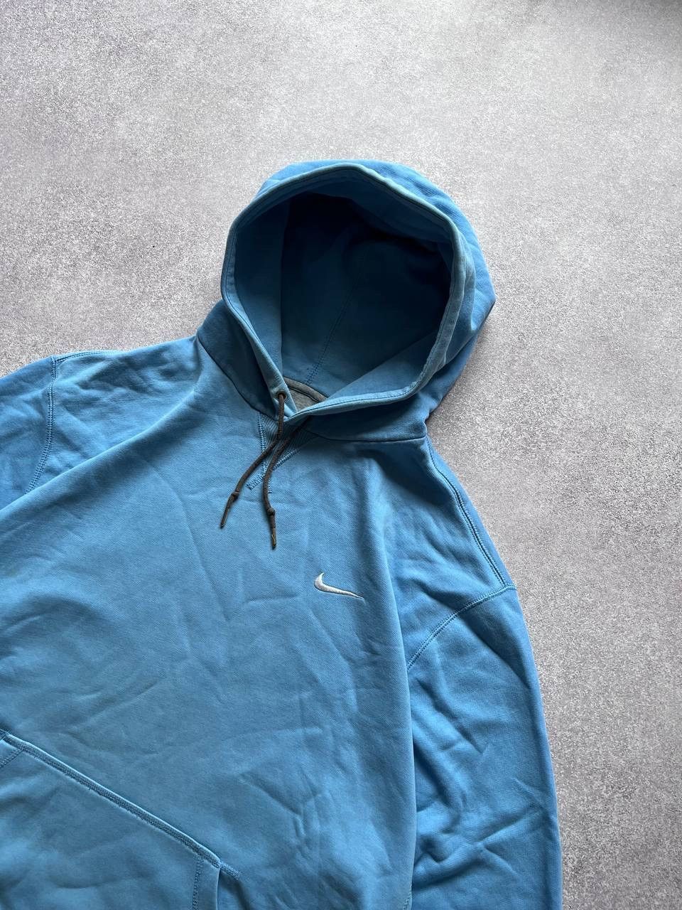 Nike Vintage Nike Swoosh Boxy Hoodie Y2K XL Size US XL / EU 56 / 4 - 3 Thumbnail