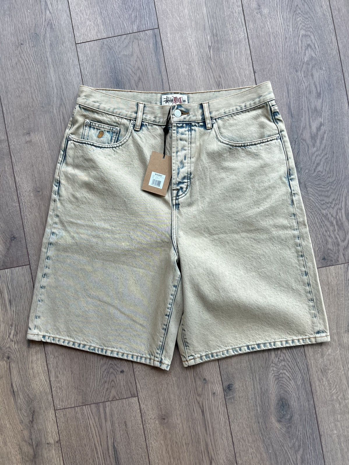 DENIM TEARS × Stussy Stussy x Denim Tears Shorts Beige | Grailed