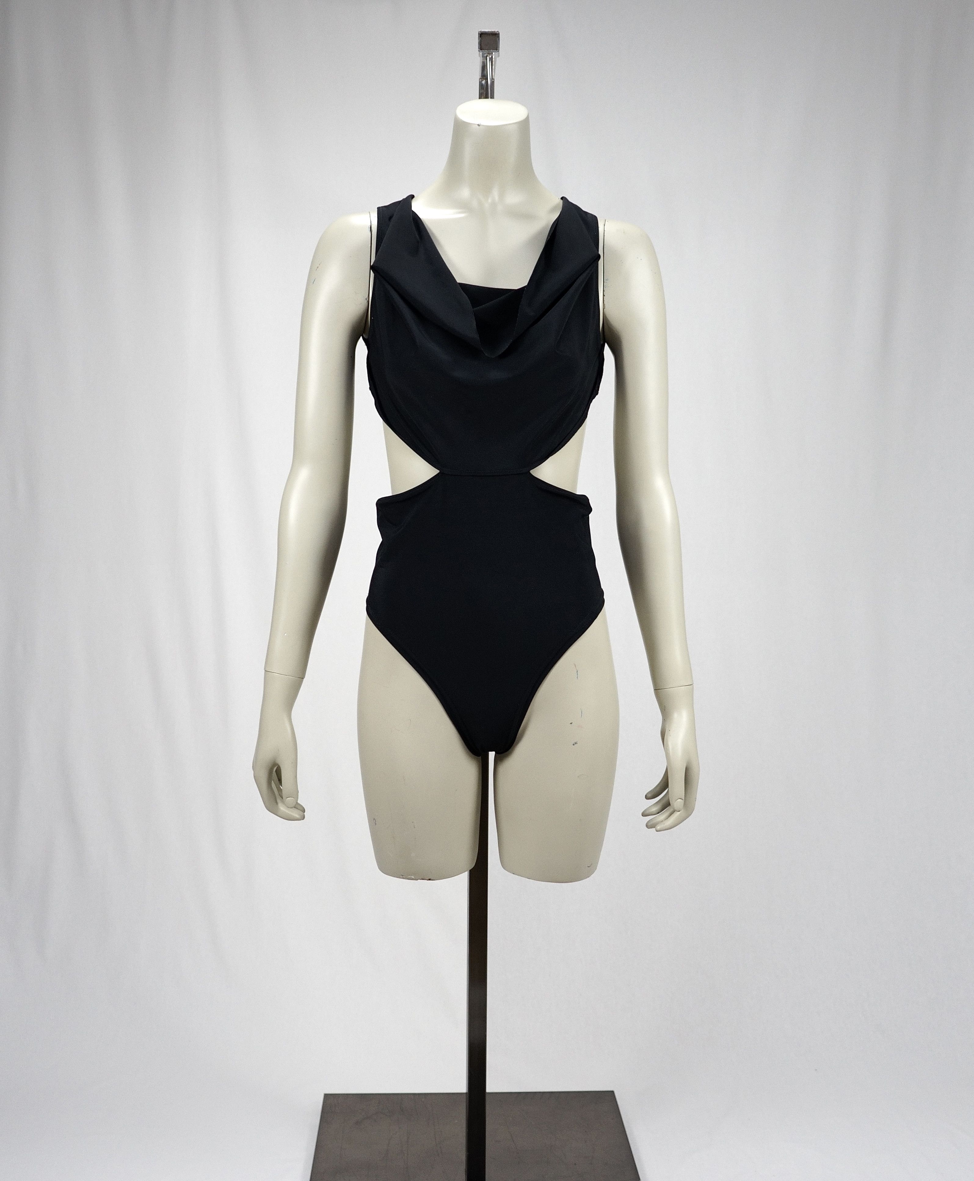 image of Rick Owens S/s 2014 Vicious Bodysuit in Black, Women's (Size Small)