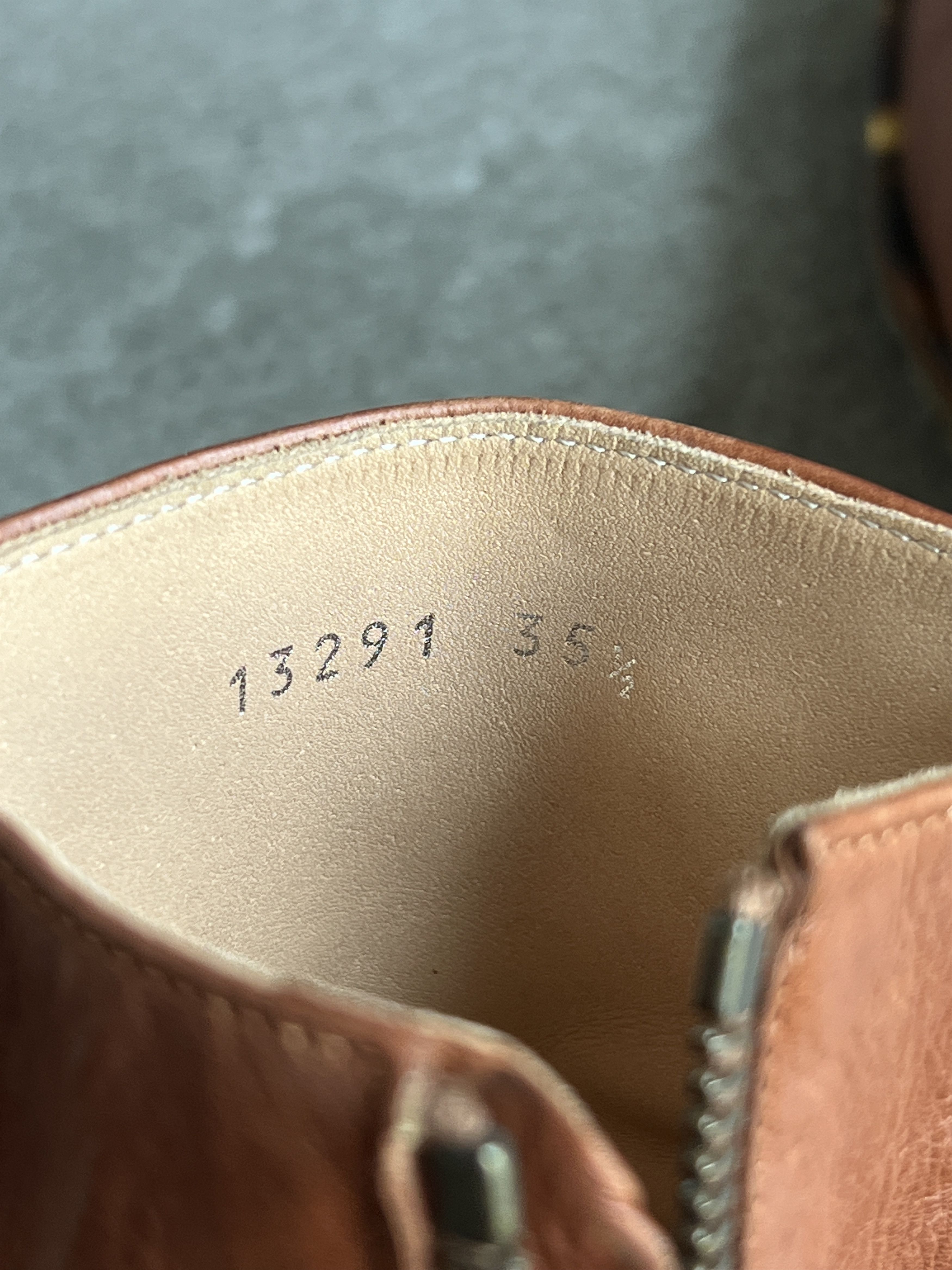 Dries Van Noten Dries Van Noten Brown Leather Tortoise Heel Boots Size US 5.5 / IT 35.5 - 13 Thumbnail