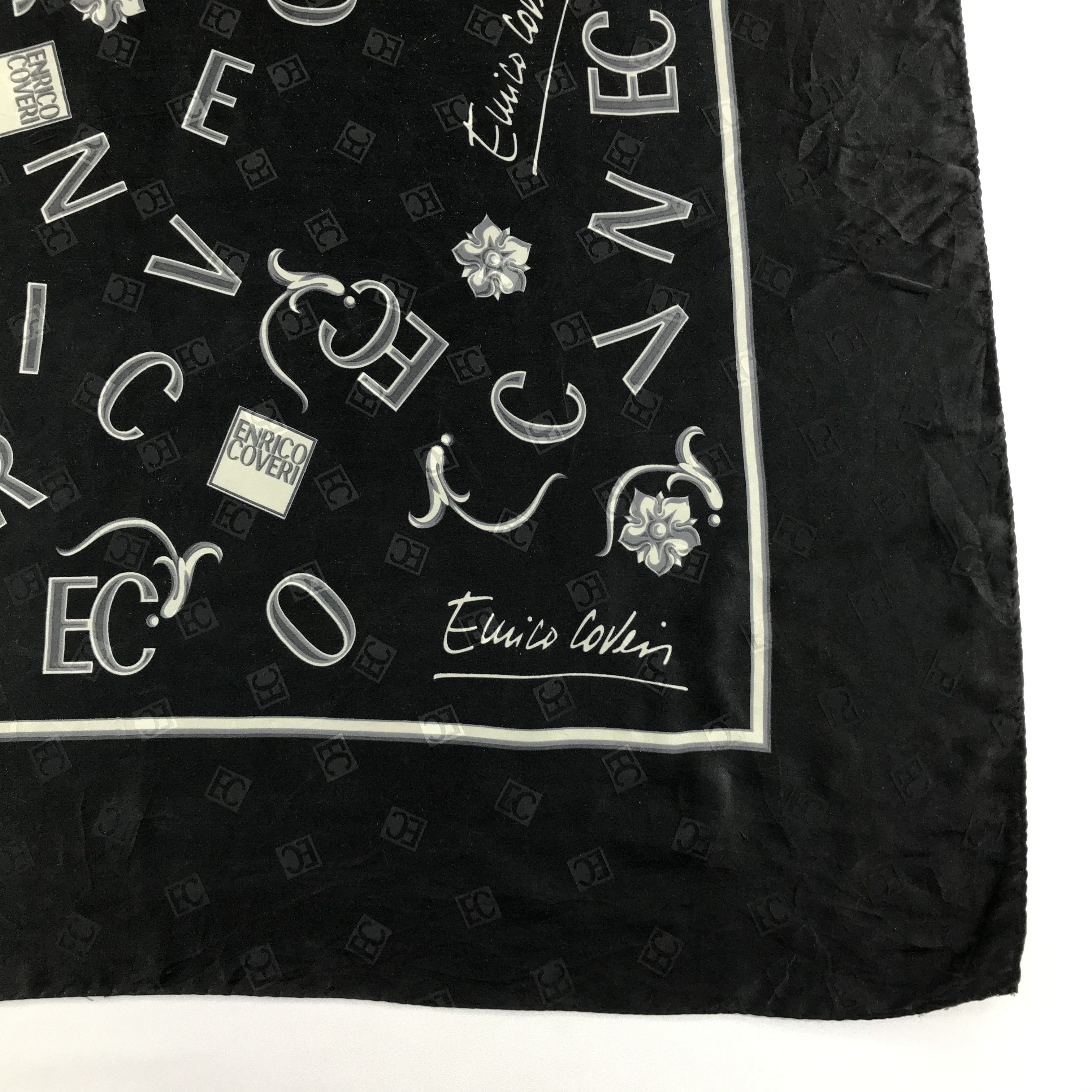 Enrico Coveri Vintage Enrico Coveri Silk Scarf Size ONE SIZE - 4 Thumbnail