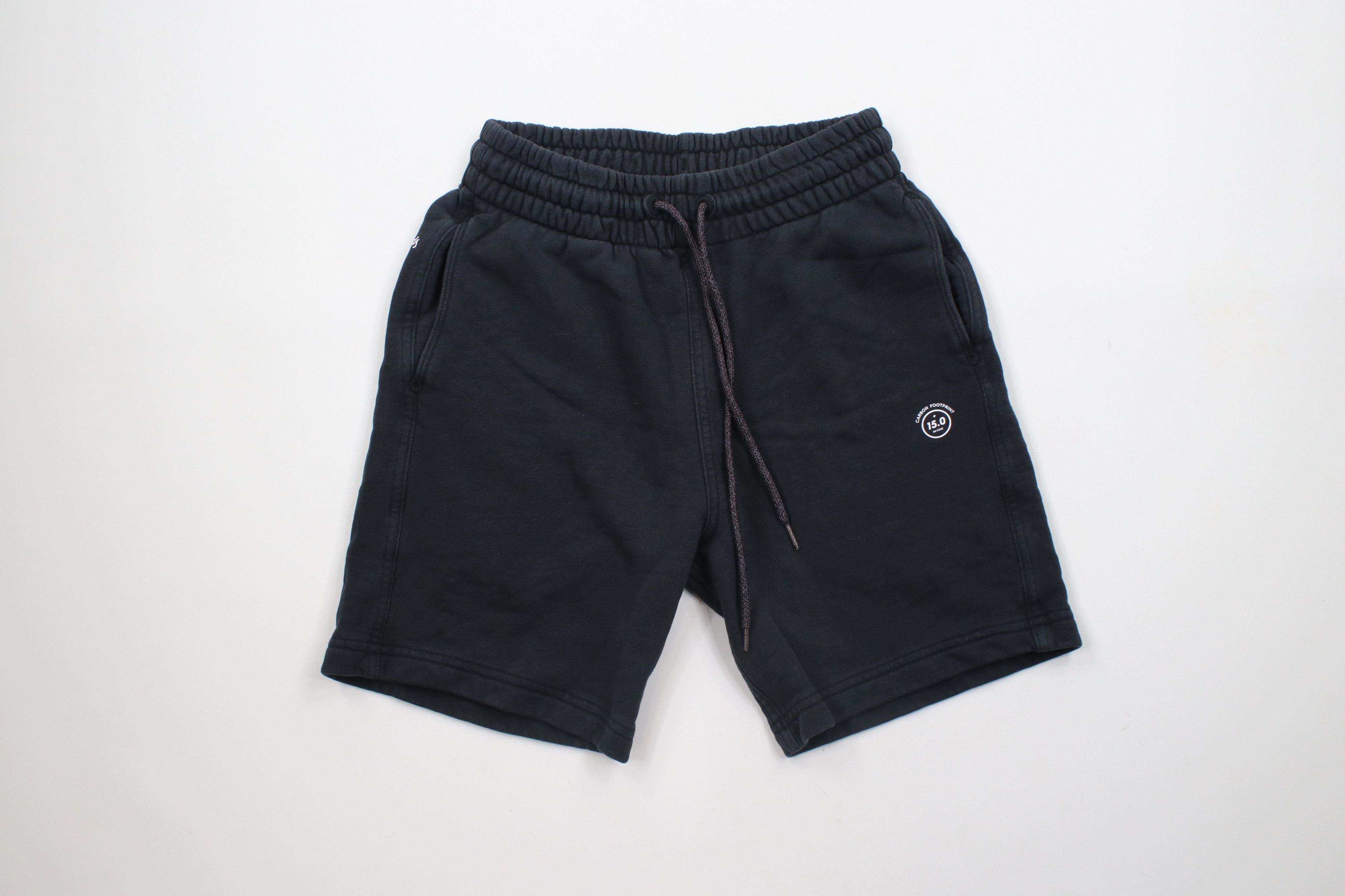 Allbirds × Vintage allbirds Spell Above Knee French Terry Cloth Shorts Black Size US 28 / EU 44 - 1 Thumbnail