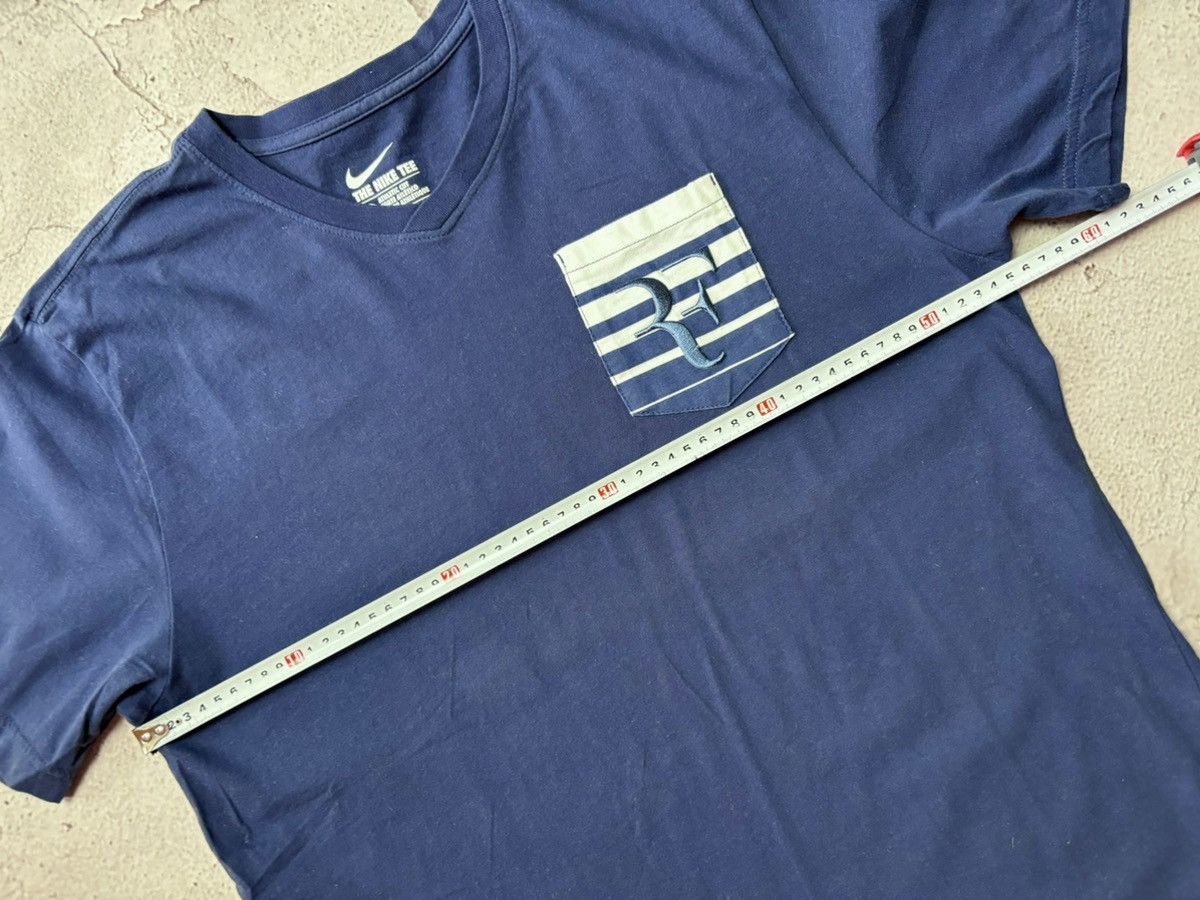 Nike Nike RF Roger Federer V-Neck Tee Shirt Size L Size US L / EU 52-54 / 3 - 8 Thumbnail