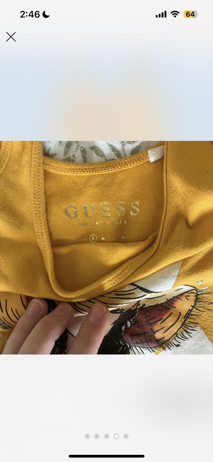 Guess × Vintage Fitted Designer Tank Top Size XS / US 0-2 / IT 36-38 - 4 Thumbnail