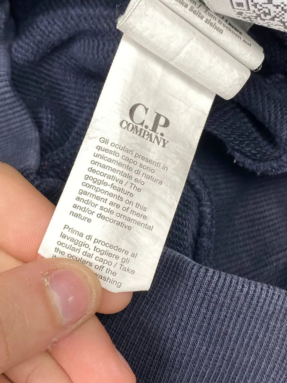 C.P. Company CP Company Sweatpants Cargo Pant Diagonal Raised Fleece Size US 28 / EU 44 - 8 Thumbnail