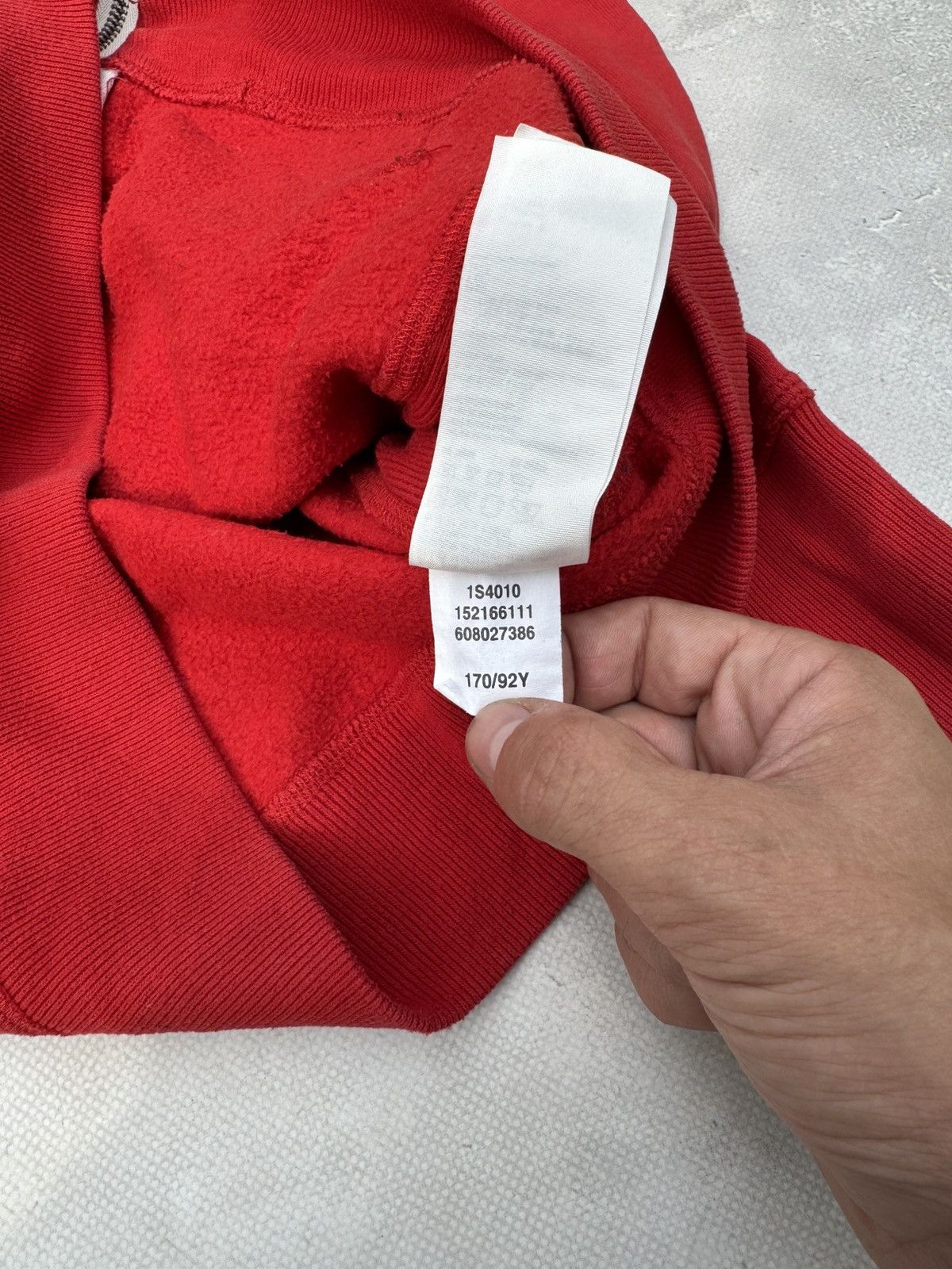 Abercrombie & Fitch Vintage Abercrombie Fitch Y2k Red Zip Hoodie Size M / US 6-8 / IT 42-44 - 15 Thumbnail