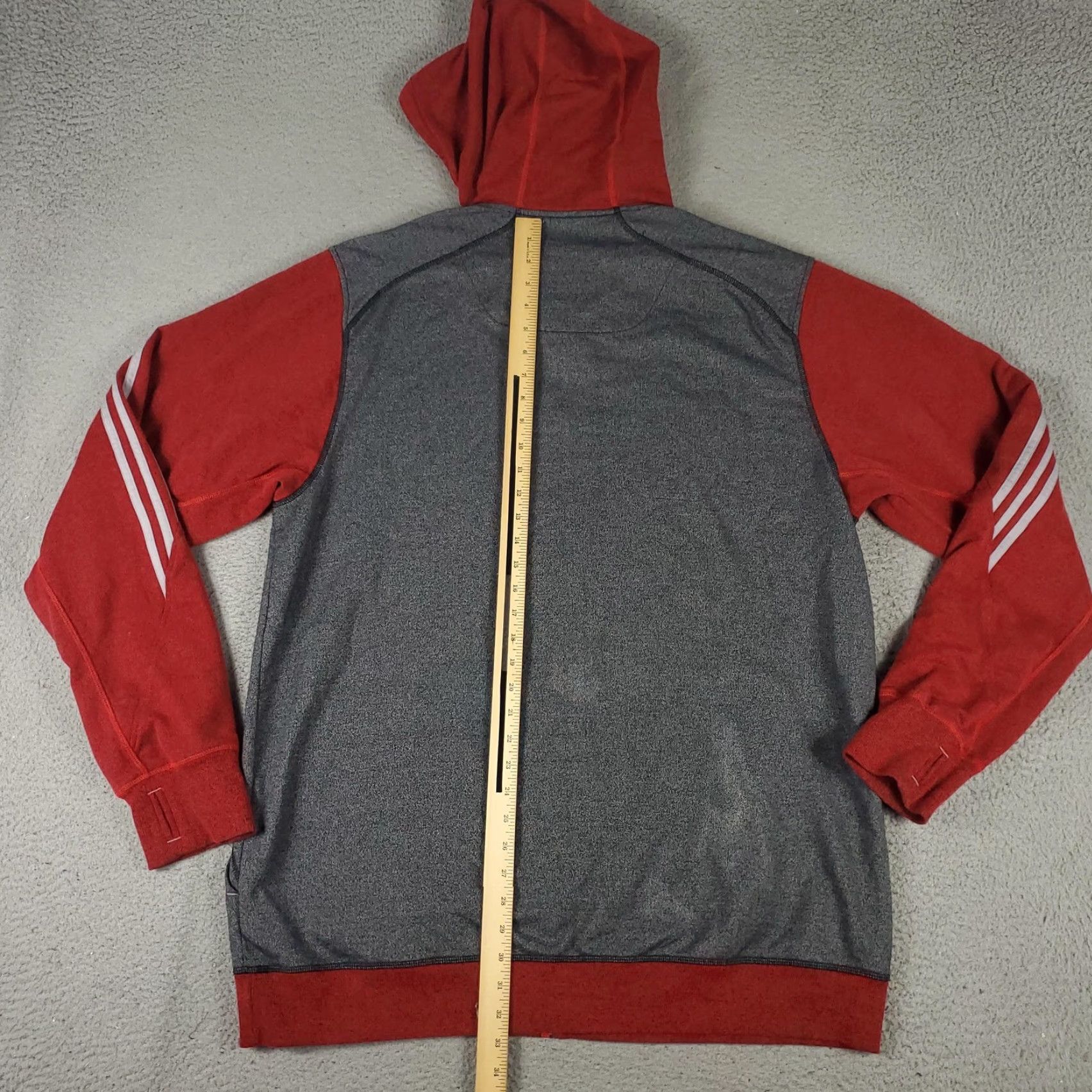 Adidas Adidas Hoodie Houston Rockets Mens 2XL Gray Red Full Zip NBA Jacket Size US XXL / EU 58 / 5 - 6 Thumbnail