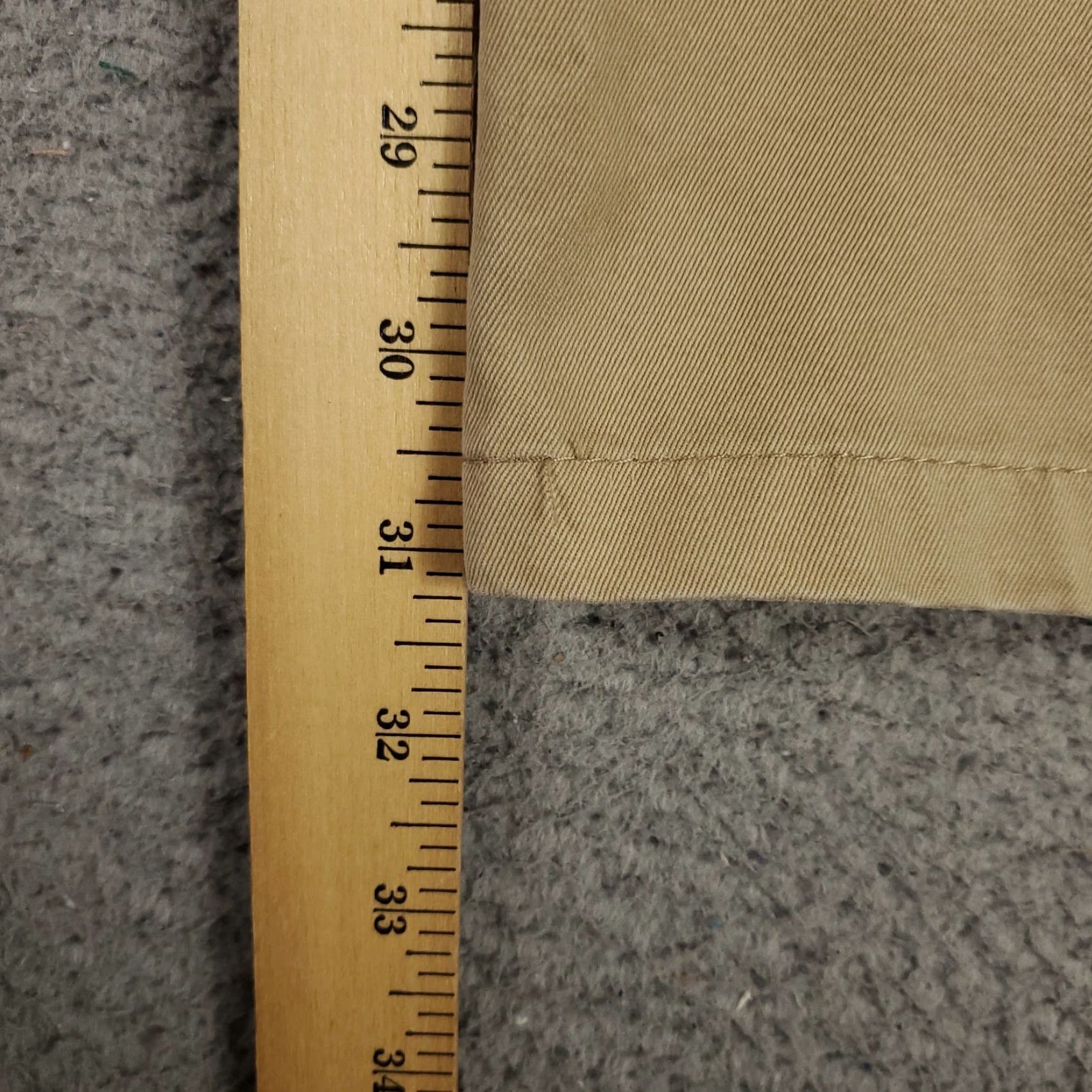 Hugo Boss HUGO BOSS Pants Mens 32 Chino Regular Brown 5-Pocket Flat Front Cotton Blend Inseam 31" Slim Straight Mens Size US 32 / EU 48 - 7 Thumbnail