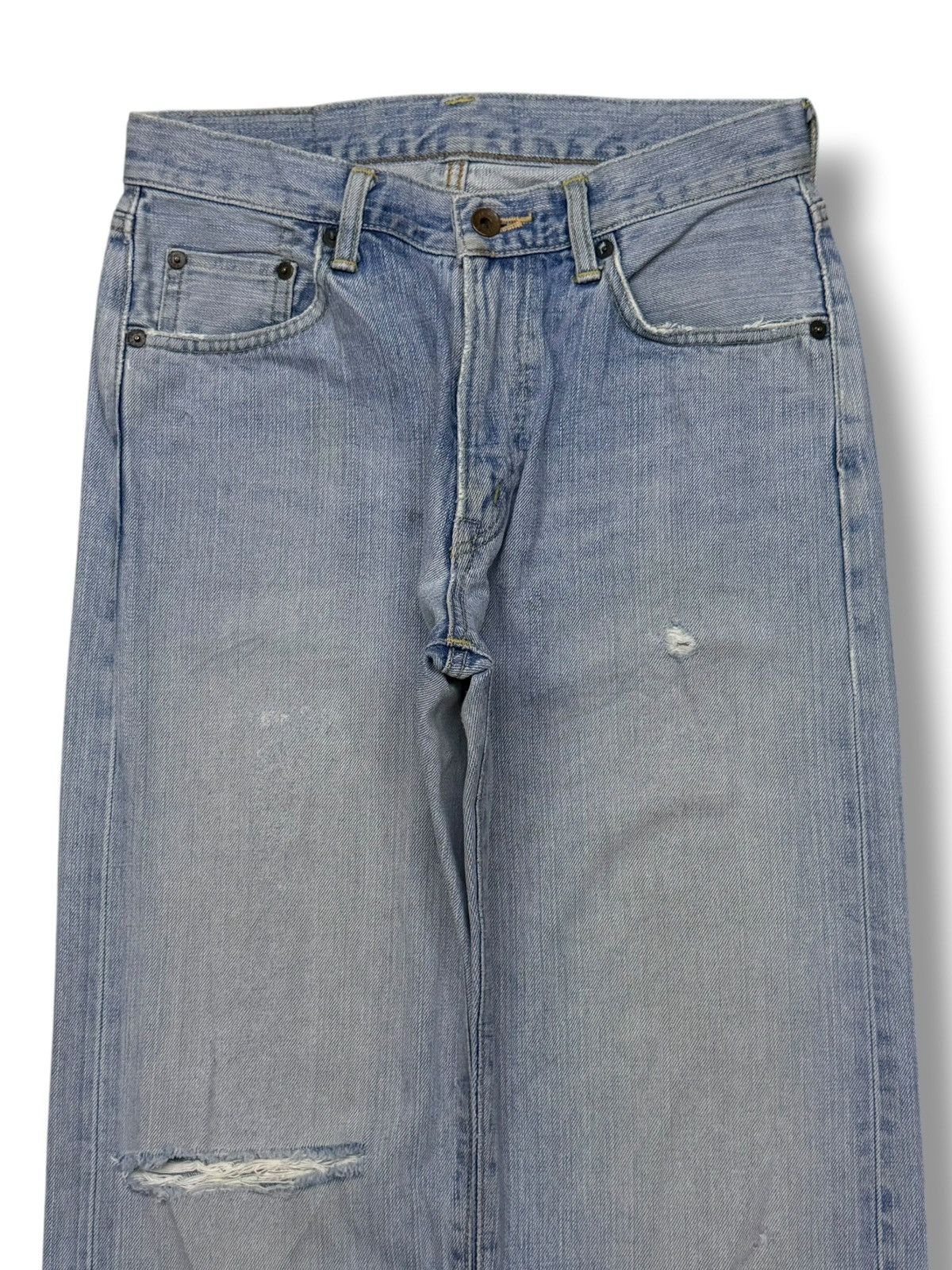 Edwin Vintage EDWIN 505XX Selvedge Denim Jeans Japan | W29 Size US 29 - 4 Thumbnail