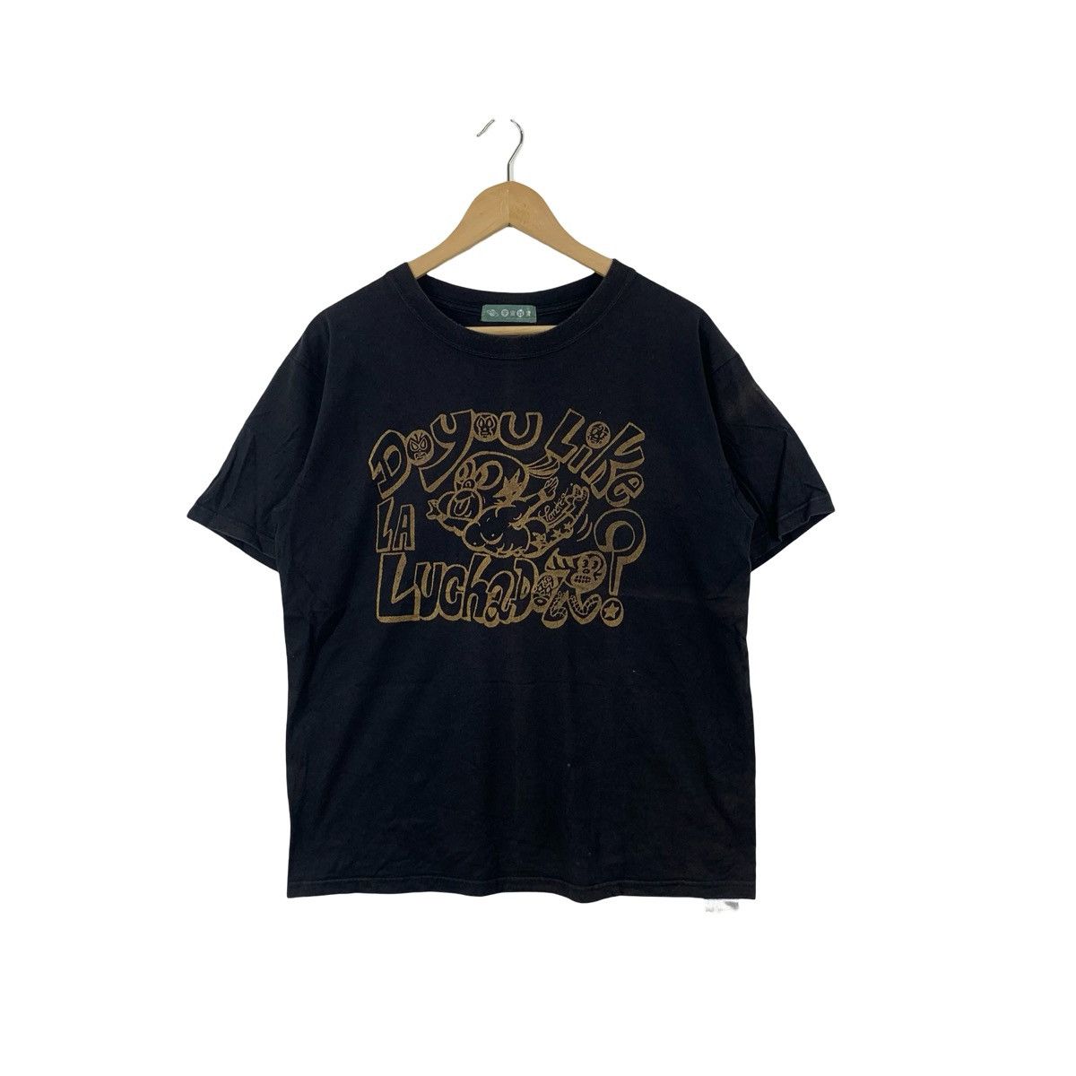 Vintage Vintage “Do You Like La Lucha?” Cartoon Graphic Streetwear Size US M / EU 48-50 / 2 - 1 Thumbnail