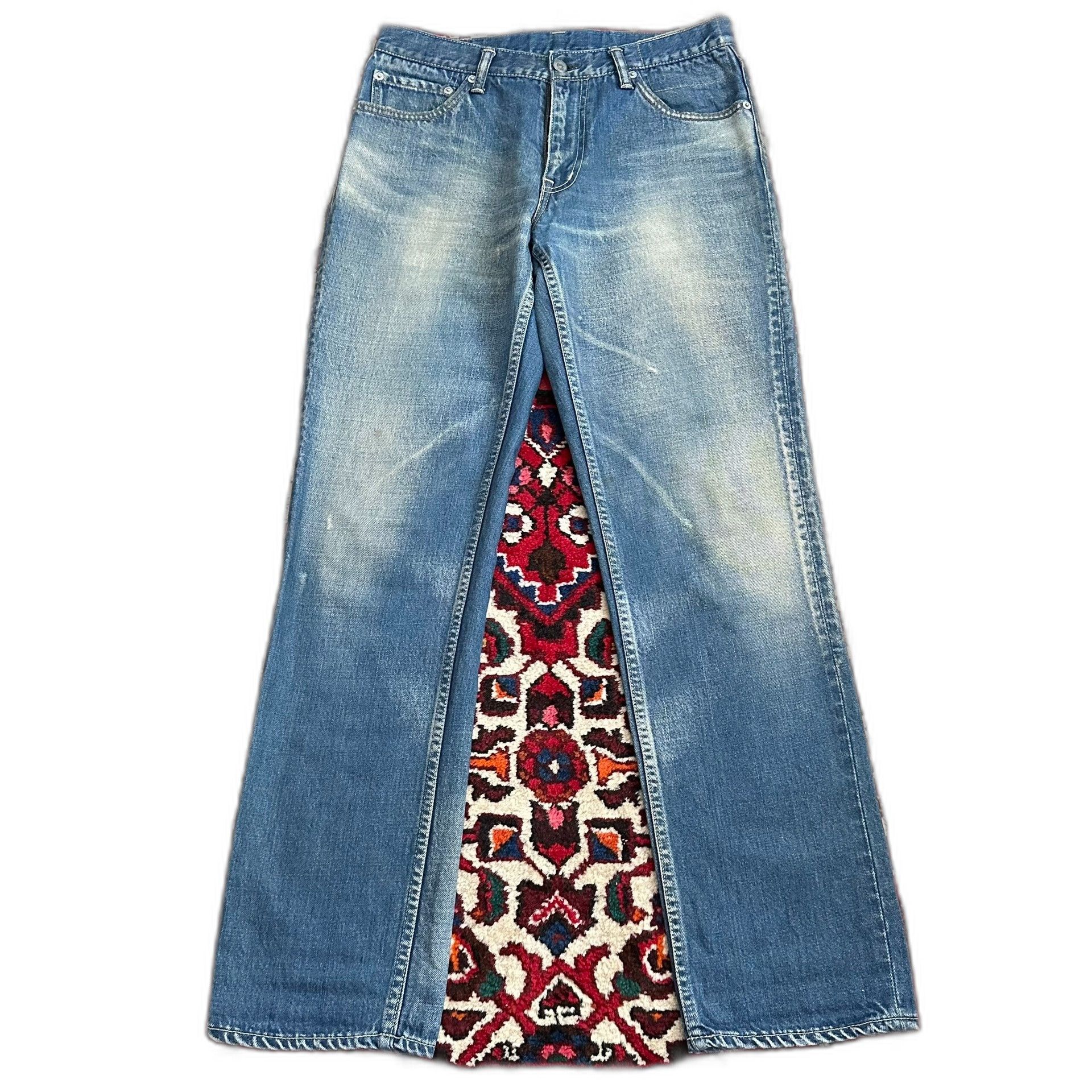 Visvim visvim 03d5 Yellow Mud Wash Jeans Size US 32 / EU 48 - 1 Thumbnail