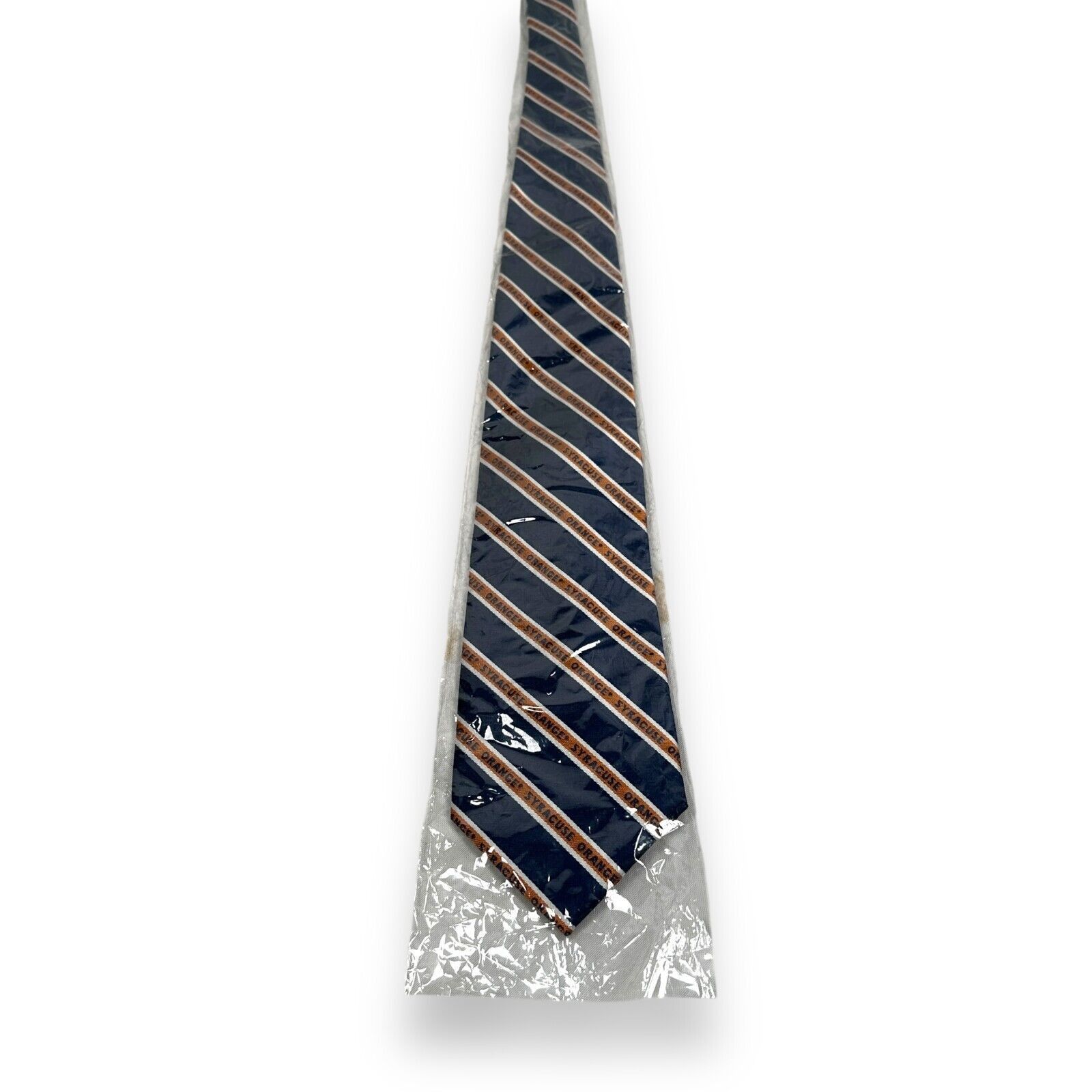 Ralph Marlin Donegal Bay Syracuse Orange University Mens Tie Blue Necktie Size ONE SIZE - 1 Thumbnail