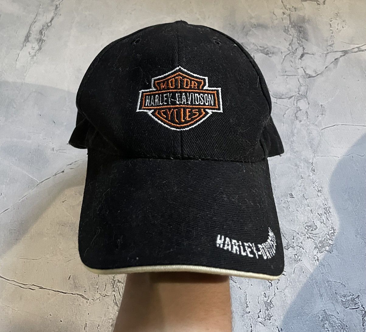 Harley Davidson × Vintage Harley Davidson Hat Cap Size ONE SIZE - 1 Thumbnail