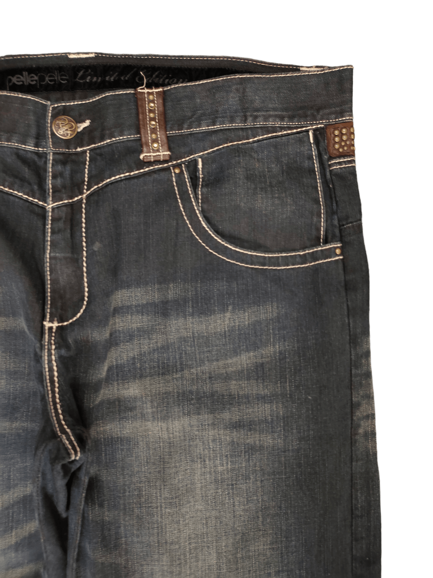 Pelle Pelle Pelle Pelle Limited Edition Studded Baggy Jeans 449/720 Size US 42 / EU 58 - 11 Thumbnail