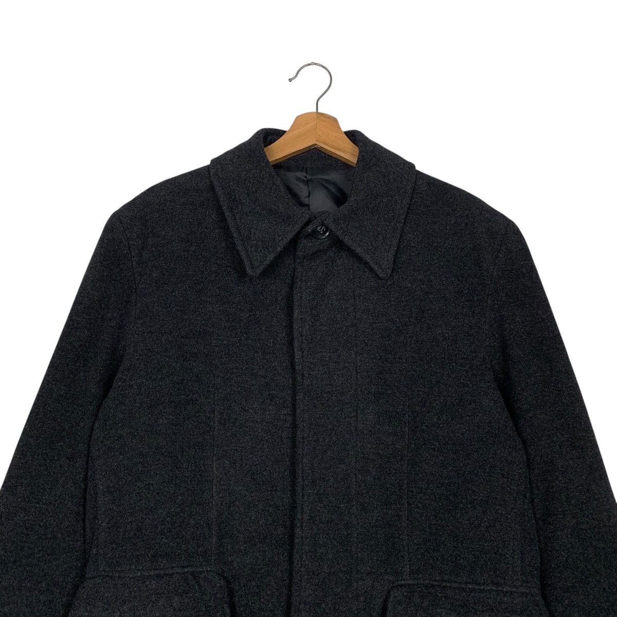 Japanese Brand D Homme A Homme Wool Coat Size US M / EU 48-50 / 2 - 2 Thumbnail