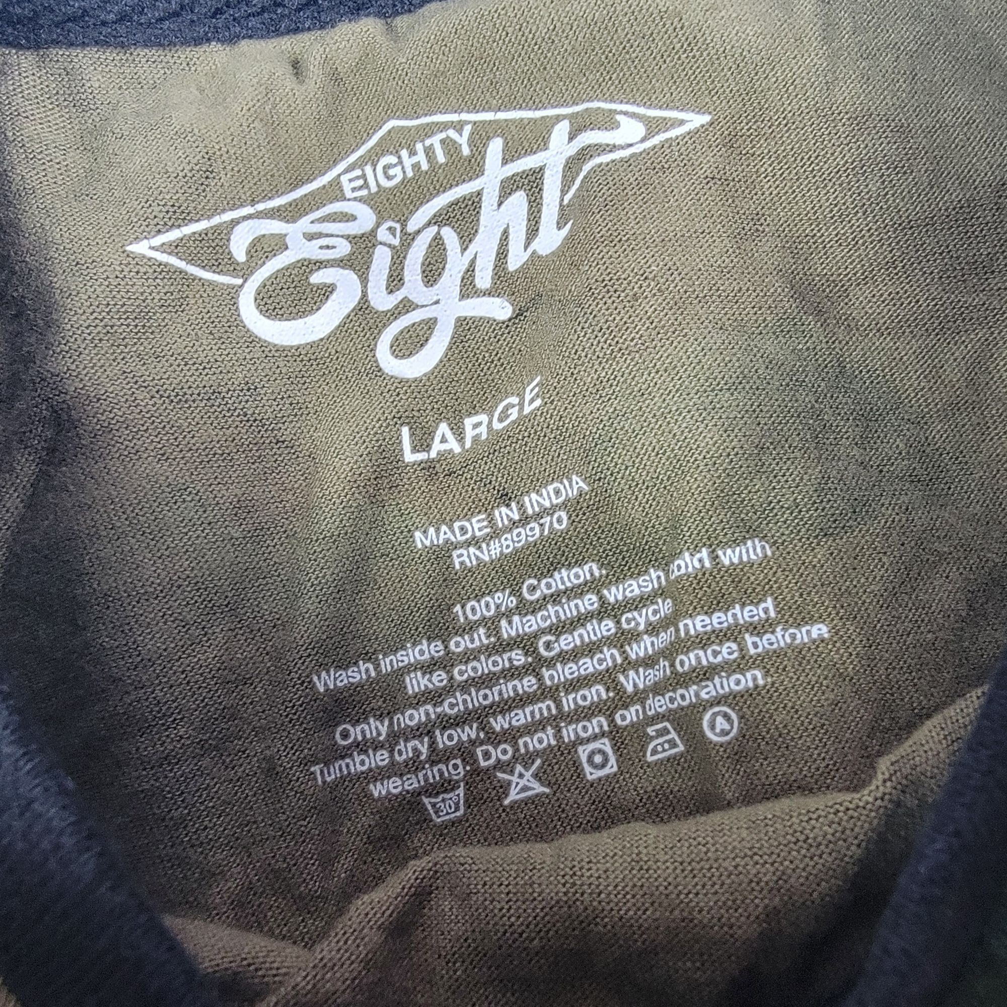 Eighty Eight Eighty Eight Mens Large Green Brown Camouflage Long Sleeve S Size US L / EU 52-54 / 3 - 3 Thumbnail