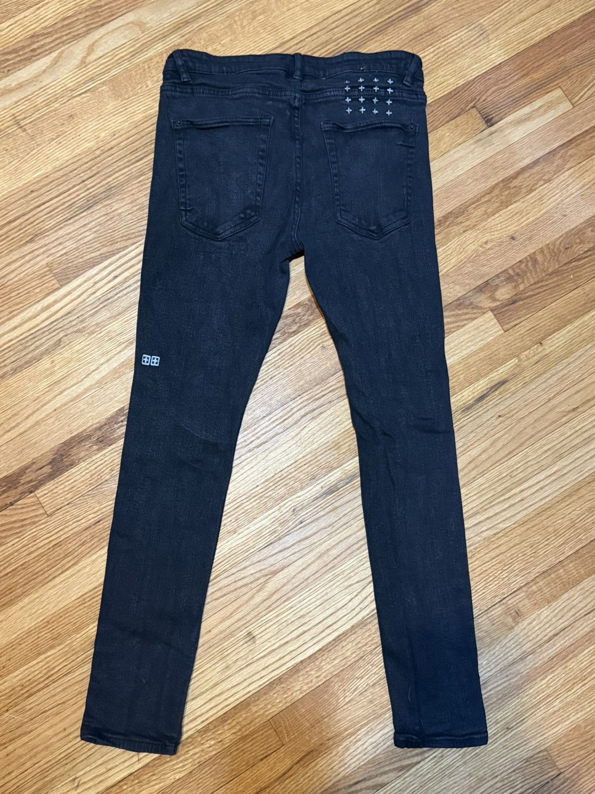 Ksubi Ksubi Skinny Denim Black Size US 32 / EU 48 - 2 Thumbnail
