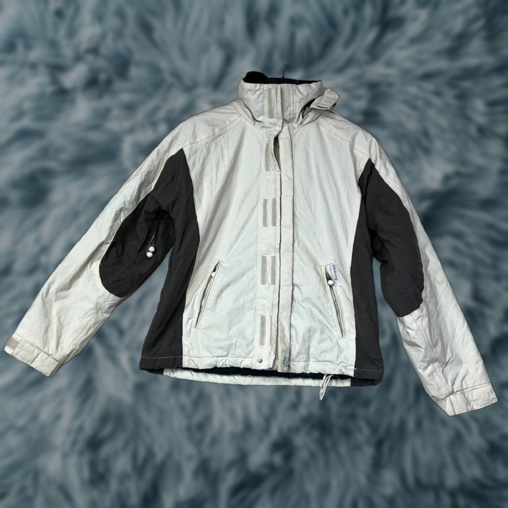 Billabong Billabong Expedition Jacket Men M White Water Resistant Hooded Puffer Mid-Length Outdoor Winter Coat Size US M / EU 48-50 / 2 - 1 Thumbnail