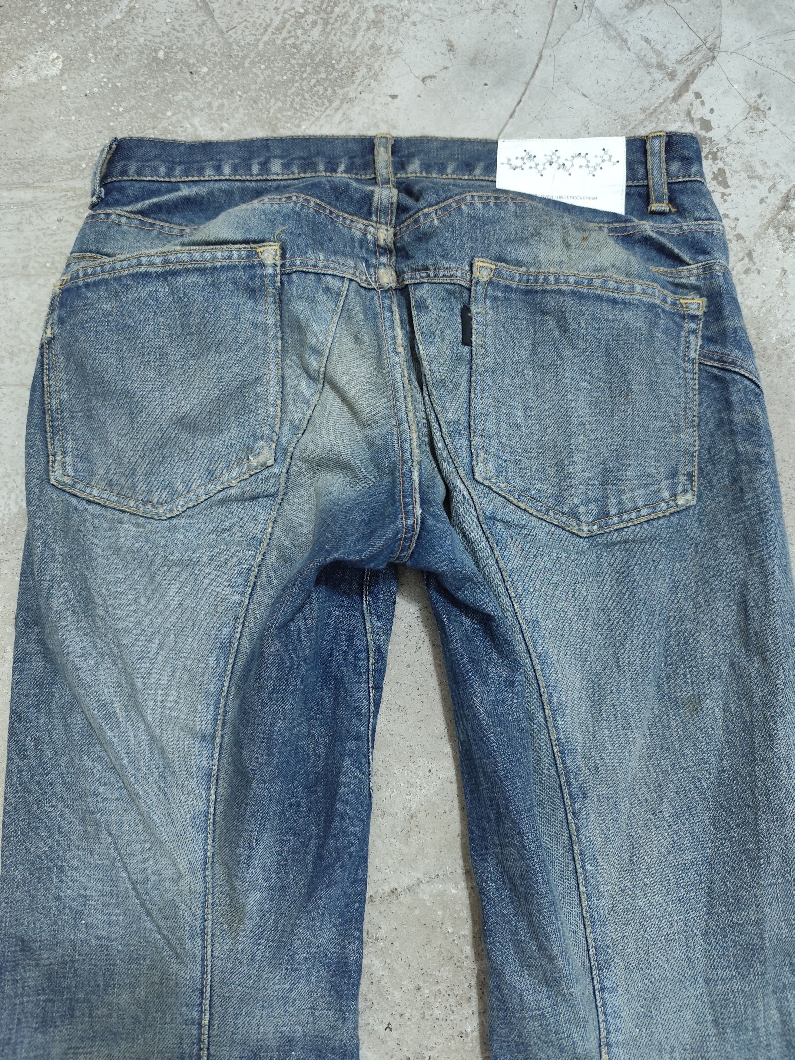 Undercover Undercover archives AW 10/11 J shape twisted distressed Size US 30 / EU 46 - 6 Thumbnail