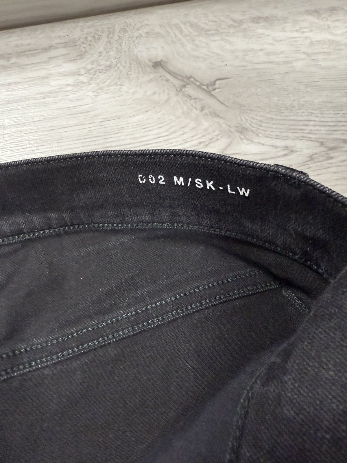 Saint Laurent Paris Saint Laurent Paris Washed Black D02 M/SK-LW Jean Denim Pant Size US 33 - 14 Thumbnail