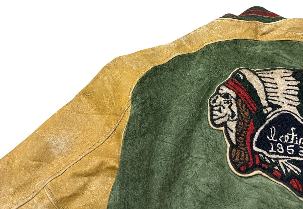 Leather Vintage Ice Fire 1953 Pig Skin Leather Varsity Jacket Size US M / EU 48-50 / 2 - 13 Thumbnail