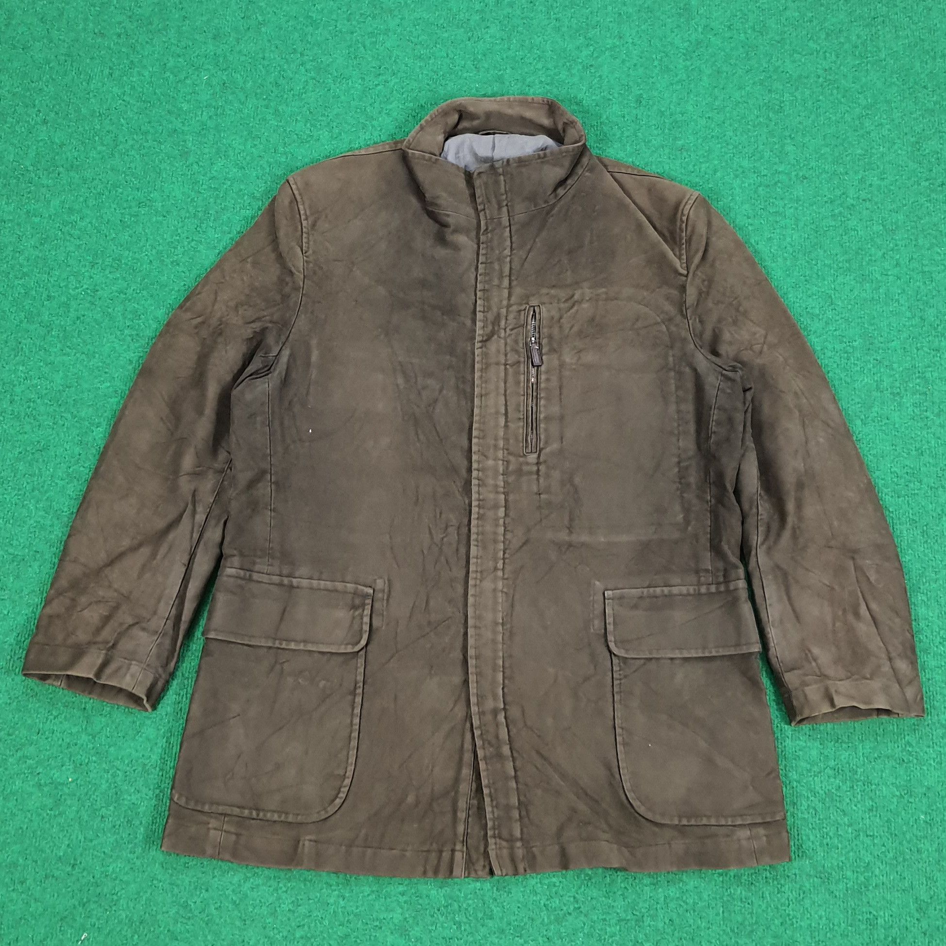 Burberry × Vintage Vintage Burberry London Suede Rare Jacket Size US M / EU 48-50 / 2 - 3 Thumbnail