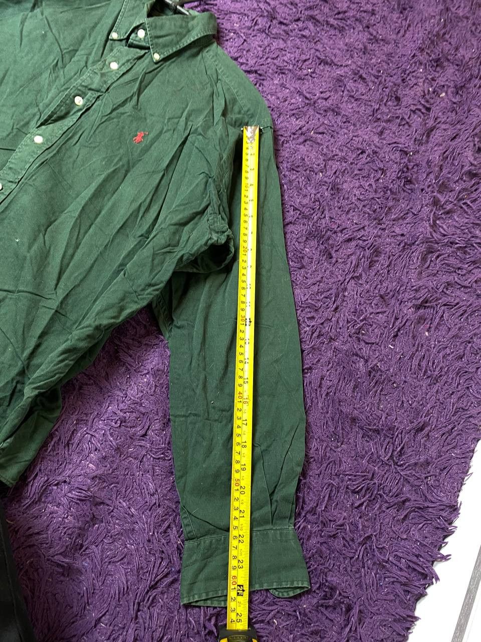 Ralph Lauren Avant-Garde Y2K Ralph Lauren shirt green logo Vintage Size US L / EU 52-54 / 3 - 11 Thumbnail